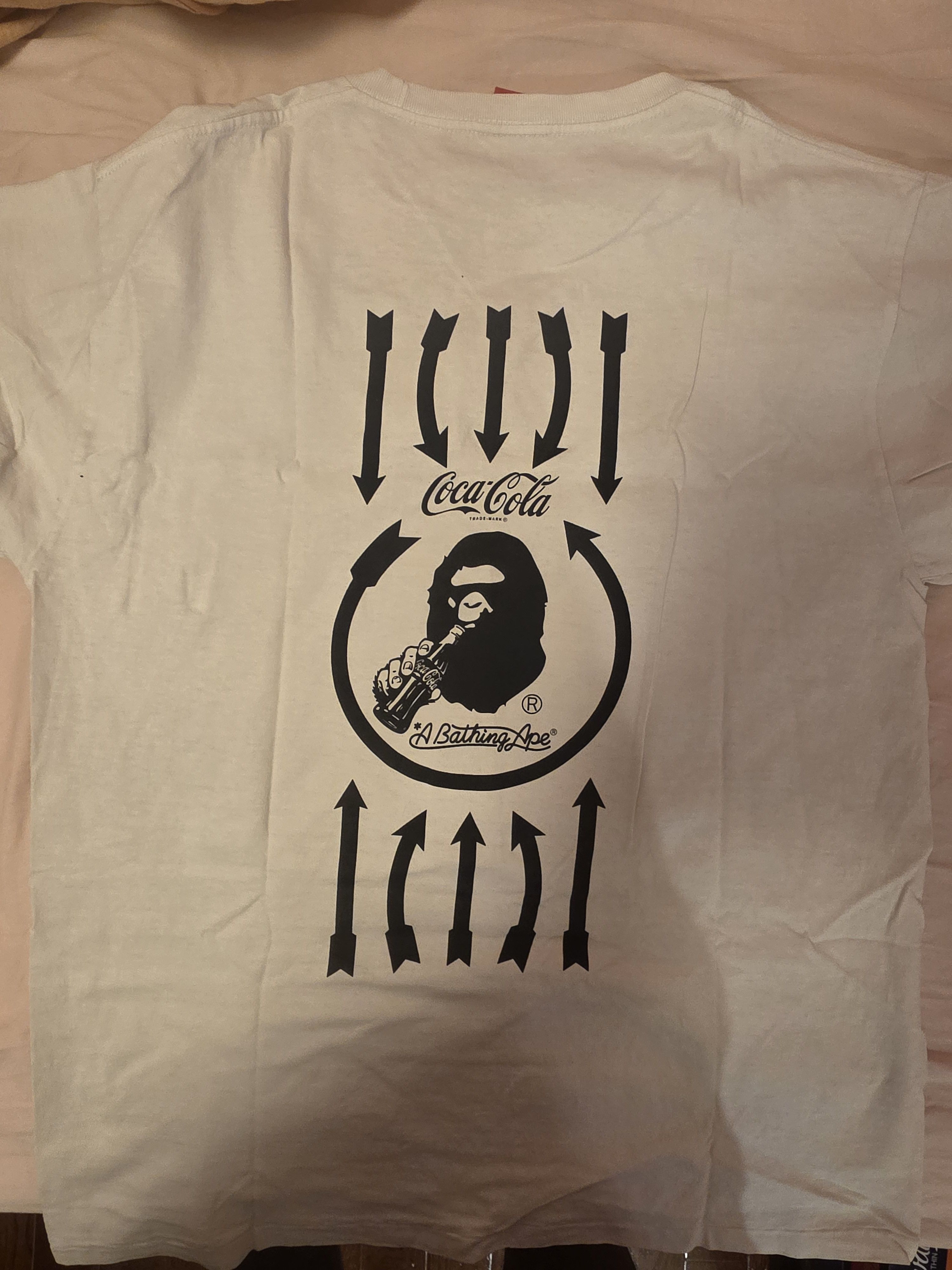 Bape Bape x coca cola Size US XL / EU 56 / 4 - 3 Thumbnail