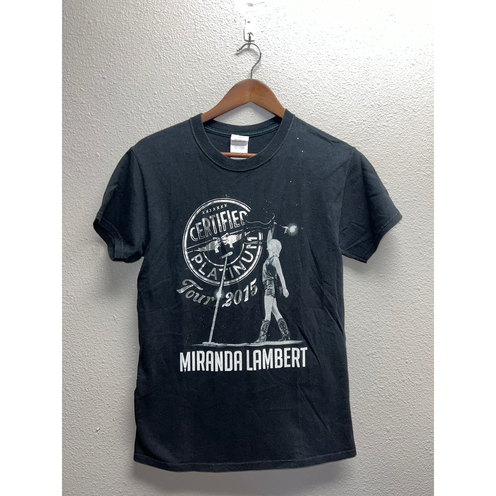 Gildan Womens Miranda Lambert Shirt Certified Tour 2015 Tee Top S Size S / US 4 / IT 40 - 1 Thumbnail