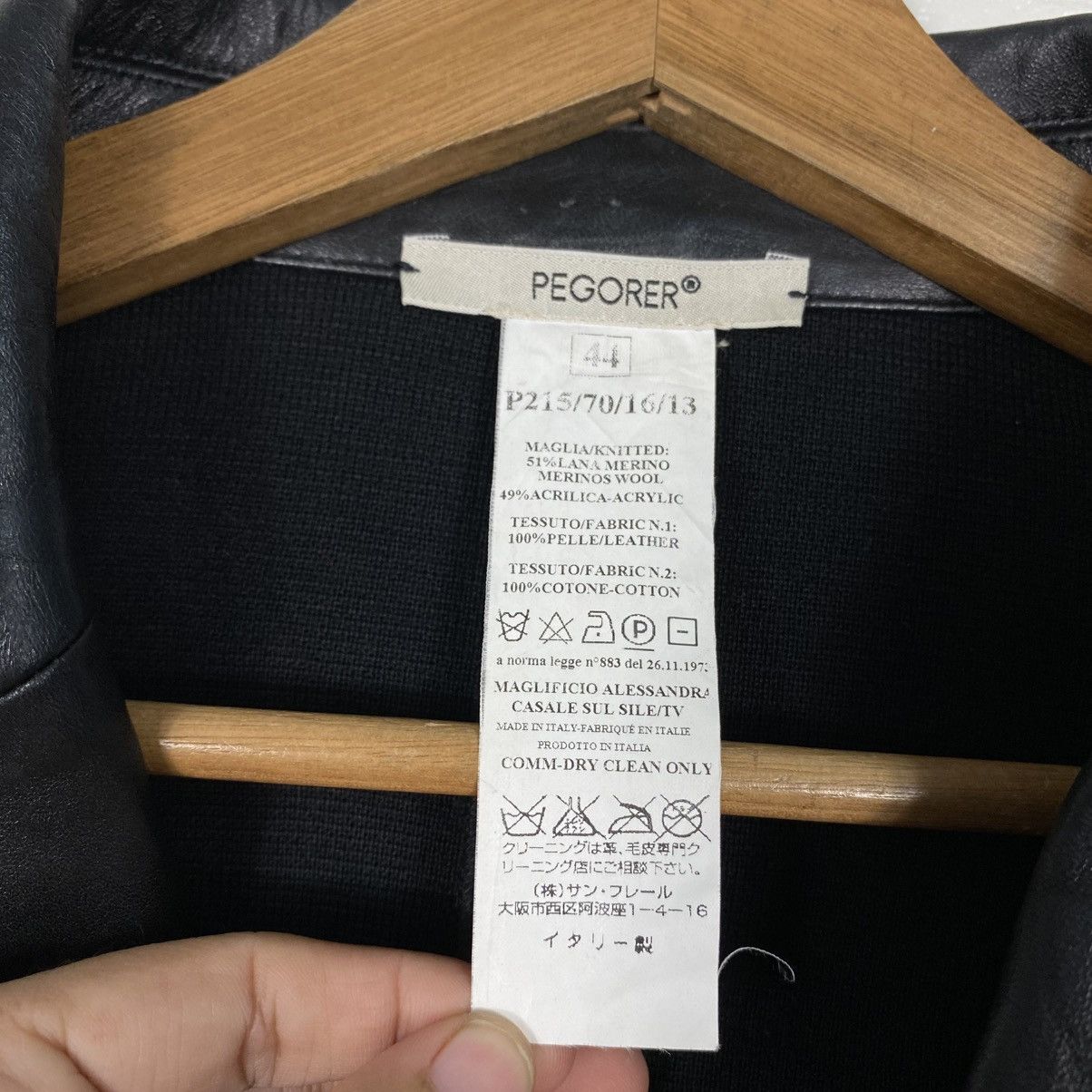Japanese Brand 📌Biker Bondage Leather Jacket Designer Pegorer Punk Style Size US S / EU 44-46 / 1 - 18 Thumbnail