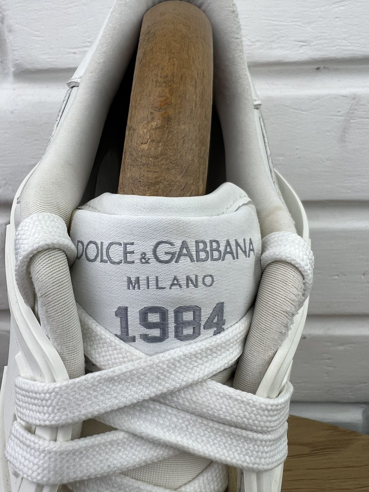 Dolce & Gabbana DOLCE&GABBANA Sneakers Leather Shoes Custom 2.Zero DG Logo Size US 8.5 / EU 41-42 - 14 Thumbnail