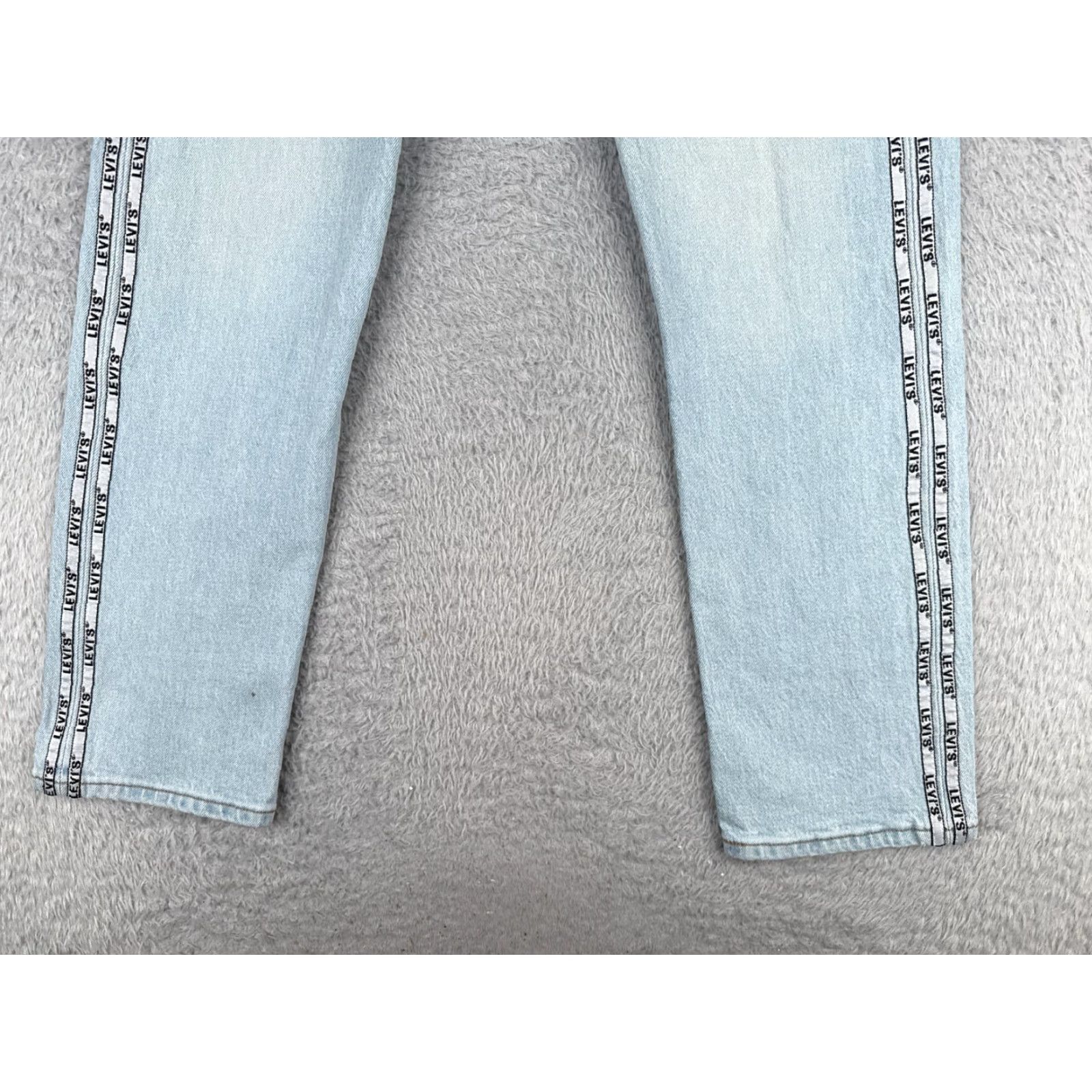 Levi's VINTAGE Levis Premium Jeans Women 32 Blue Denim Big E 720 Super Skinny Taper 32x30 Size 24" / US 00 / IT 34 - 2 Thumbnail