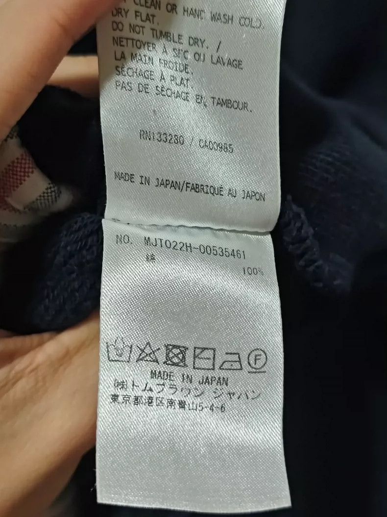 Thom Browne Thom Browne T-shirt hoodie Size US M / EU 48-50 / 2 - 6 Thumbnail
