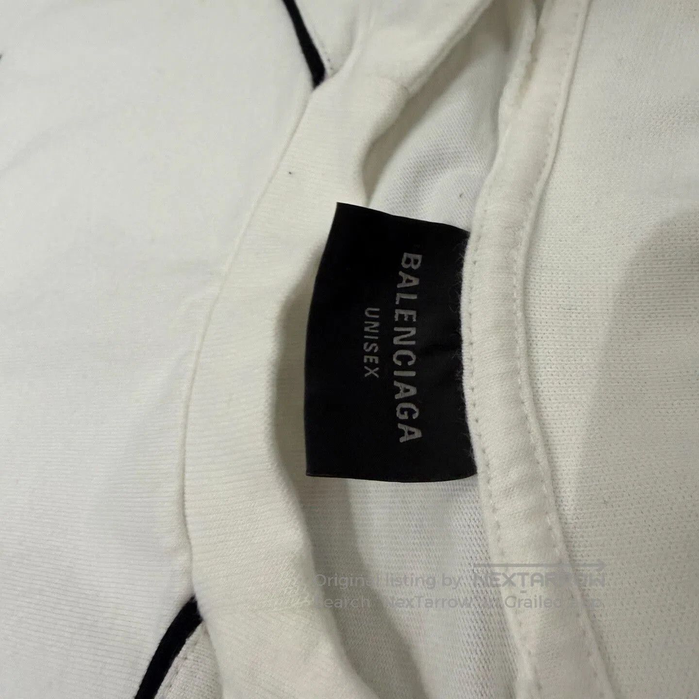 Balenciaga balenciaga white football short sleeve tee. Size US S / EU 44-46 / 1 - 3 Thumbnail
