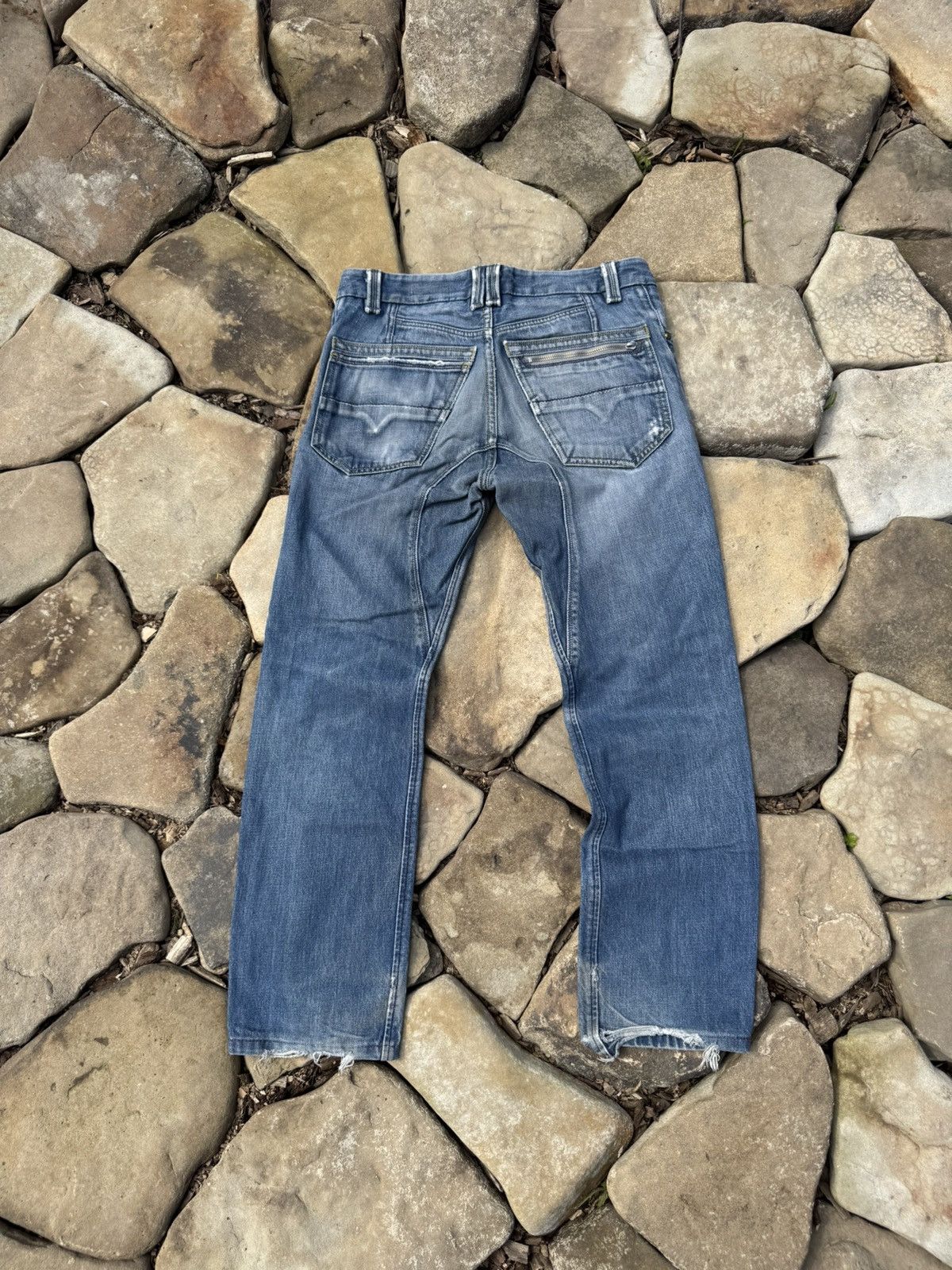 Diesel Vintage Diesel Distressed Y2k Pants Size US 28 / EU 44 - 1 Thumbnail