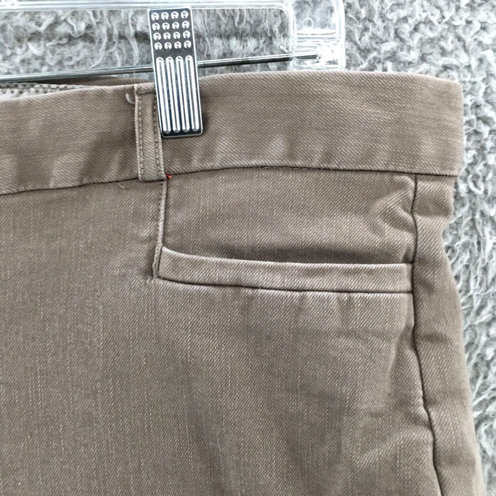 Banana Republic Banana Republic Sloan Chino Pants Womens 14 High Rise Taupe Brown Casual Workwear Shirt? Size 36" / US 14 / IT 50 - 3 Thumbnail