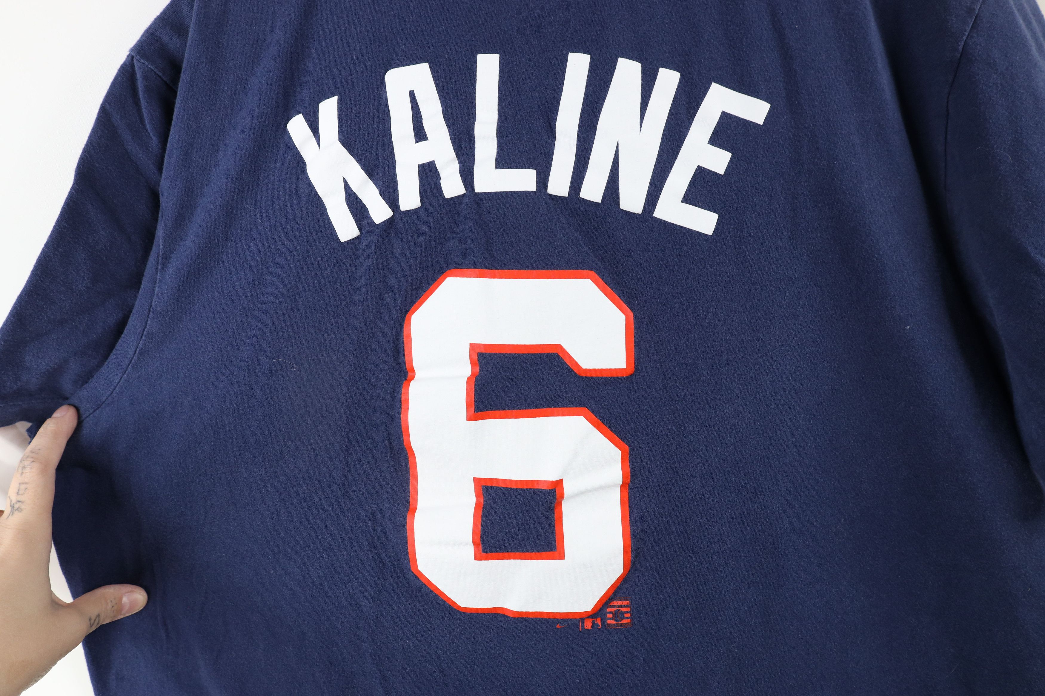 Nike × Vintage Nike Al Kaline Detroit Tigers Baseball Short Sleeve T-Shirt Size US XL / EU 56 / 4 - 13 Thumbnail