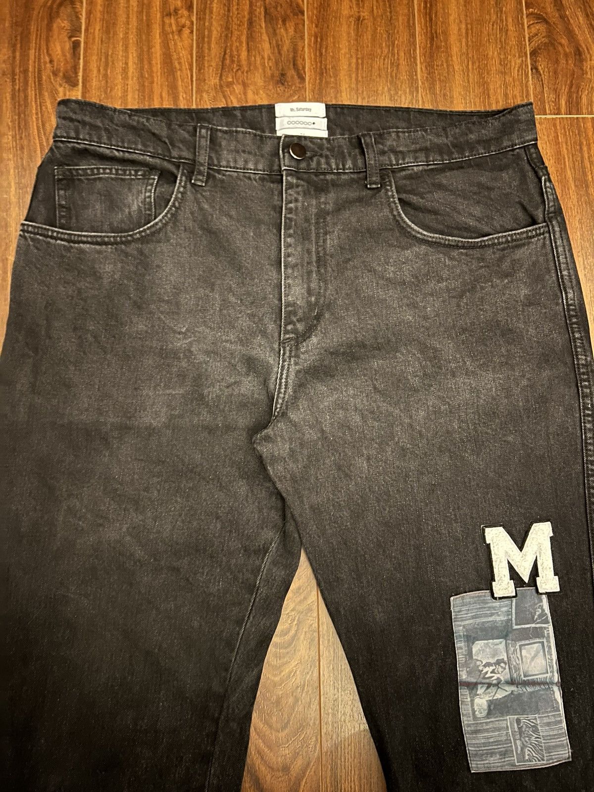 Mr. Saturday Mr. Saturday FW20 “Stranger Than Paradise” Patchwork Jeans Size US 34 / EU 50 - 3 Thumbnail