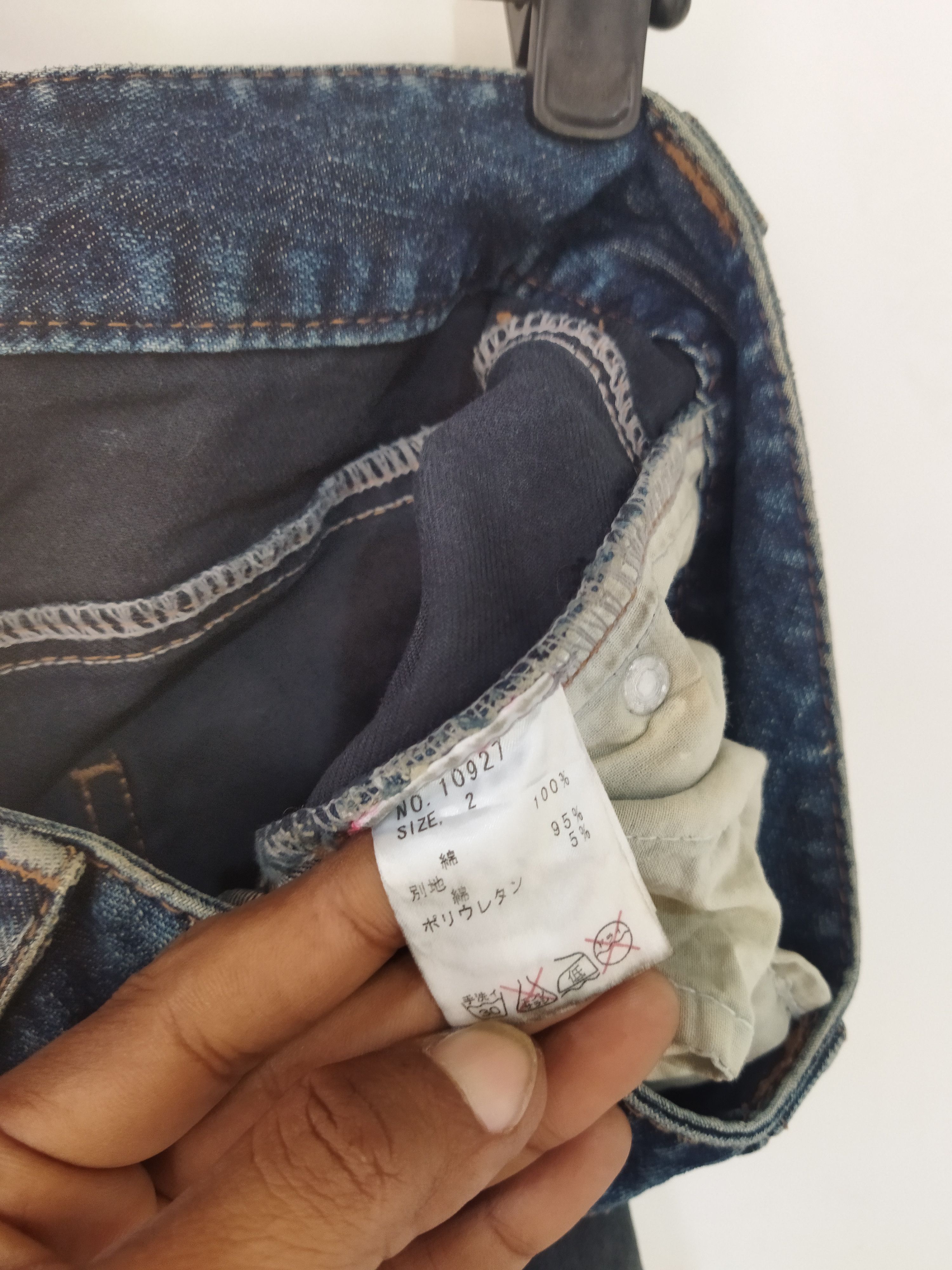 Japanese Brand Algonquin Distressed Denim Jeans – Japanese Archive Style Size 30" / US 8 / IT 44 - 10 Thumbnail