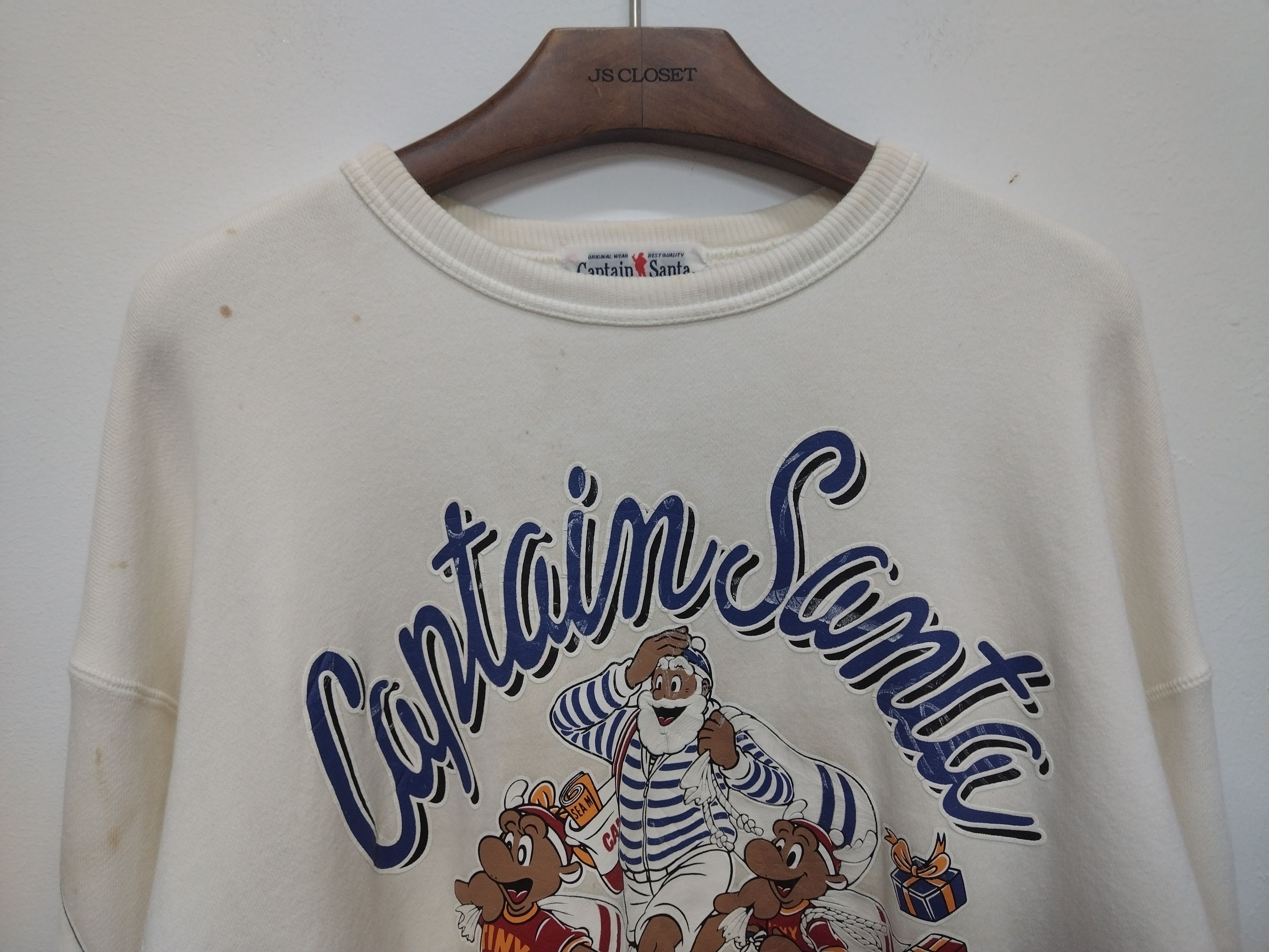 Captain Santors × If Six Was Nine × Vintage Rare Captain Santa Quadruplicate Printed Series Sweatshirt Size US M / EU 48-50 / 2 - 5 Thumbnail