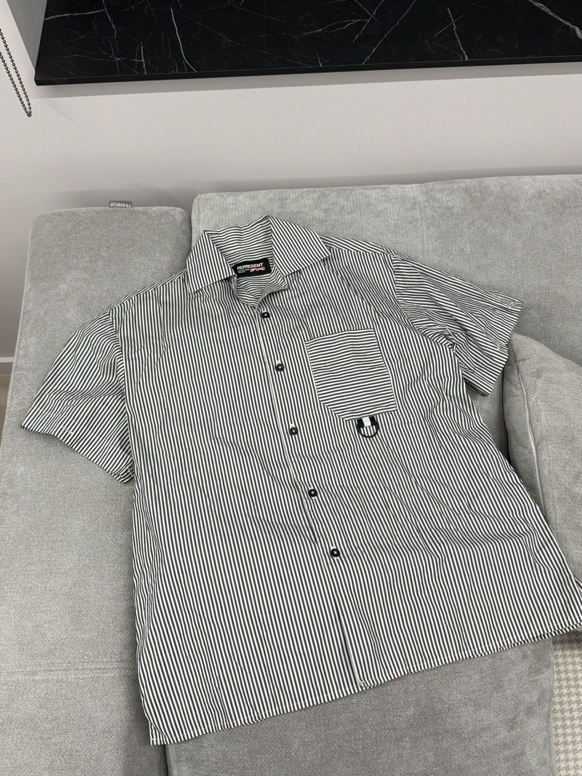 Represent Clo. Represent Work Stripe Shirt Size US M / EU 48-50 / 2 - 2 Thumbnail