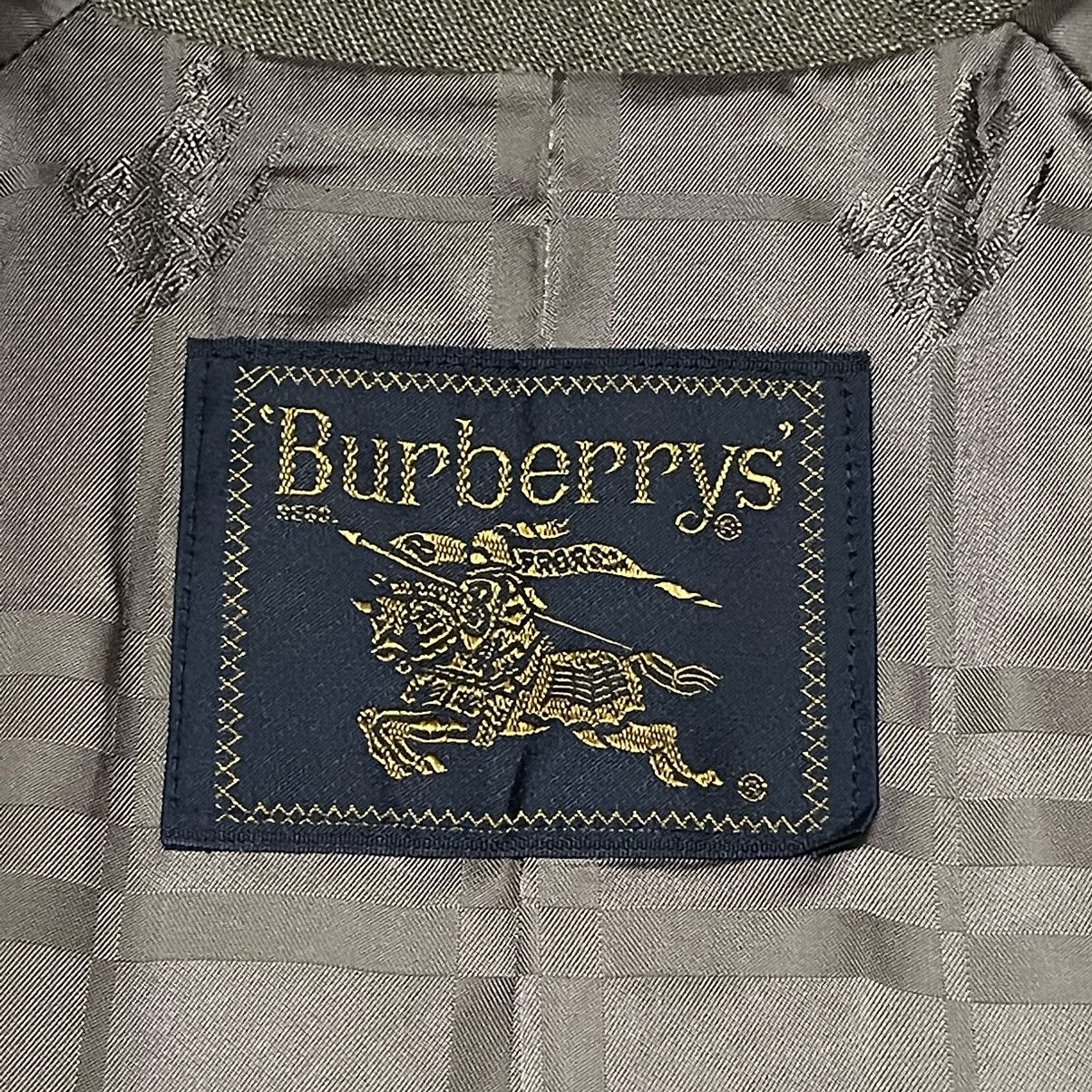 Burberry Vintage Burberry Checkered Wool Trench Coat Size US M / EU 48-50 / 2 - 9 Thumbnail