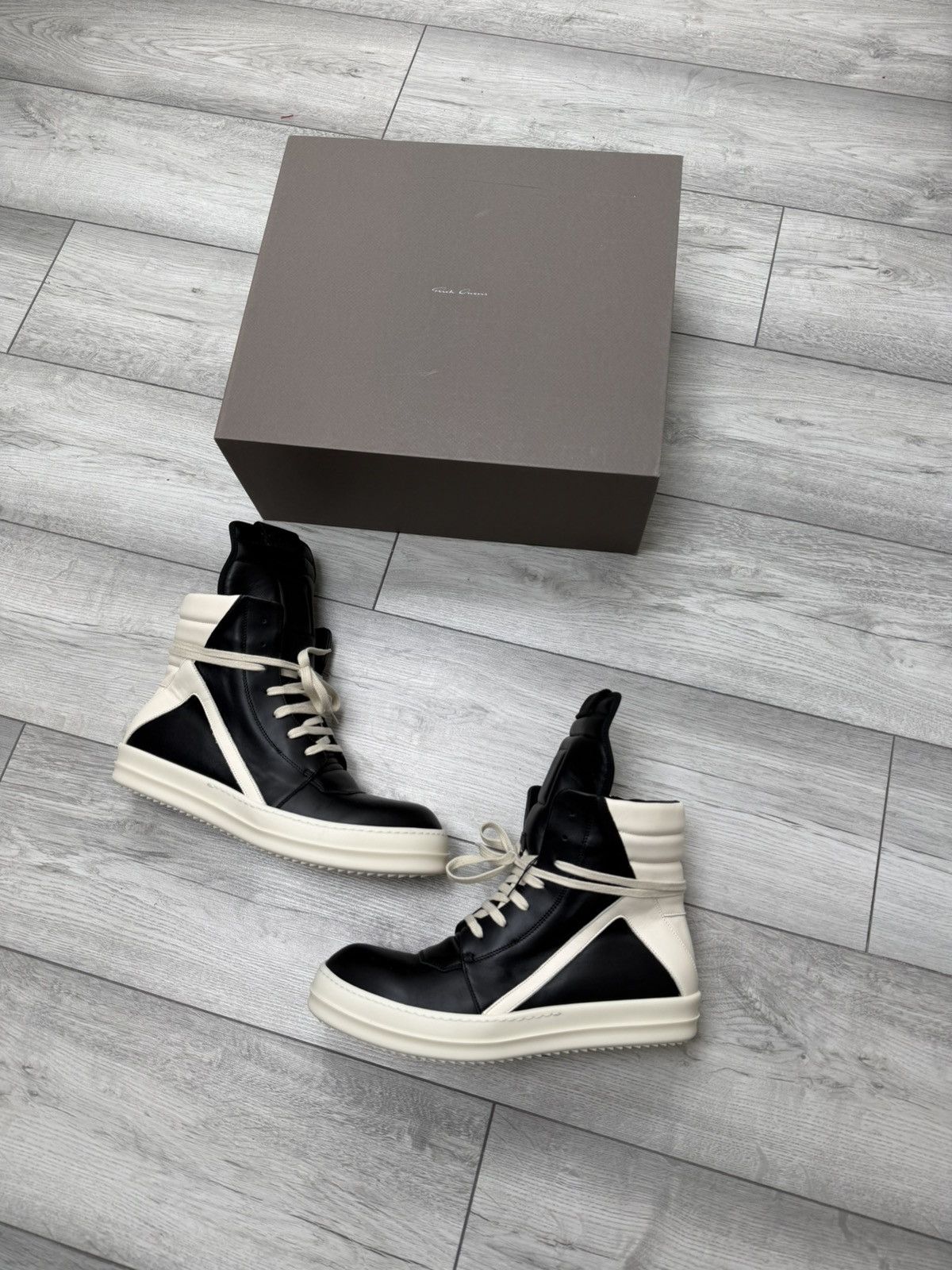 Rick Owens Rick Owens Performa Geobasket Rubberized | Grailed