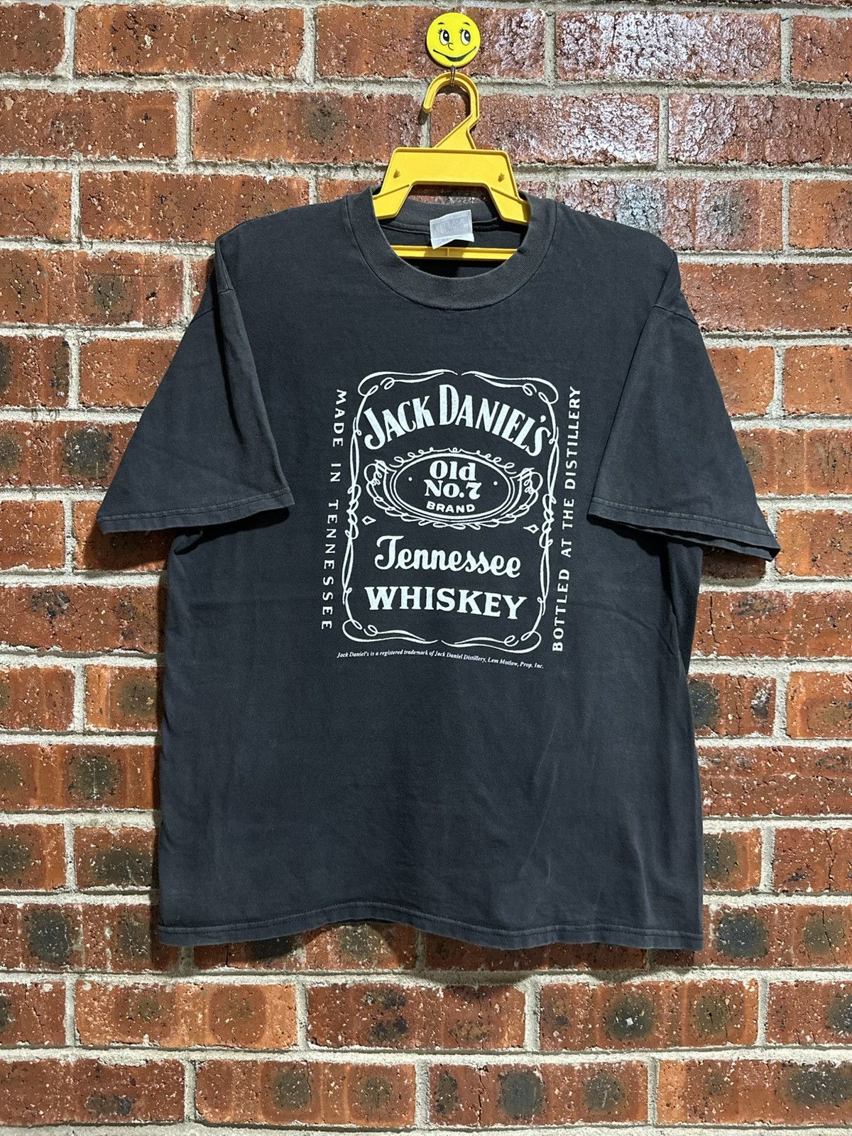 Budweiser × Hanes × Vintage Vintage Jack Danies’s Old No 7 Faded Tee Size US L / EU 52-54 / 3 - 1 Thumbnail