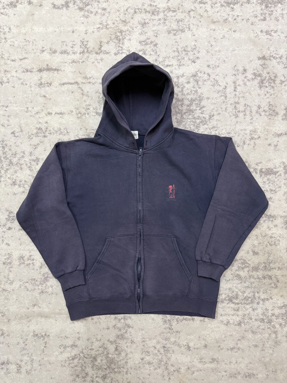 Japanese Brand Vintage Peakaboo Custom Surfwear Rasta Zip Up Hoodie Size US L / EU 52-54 / 3 - 3 Thumbnail
