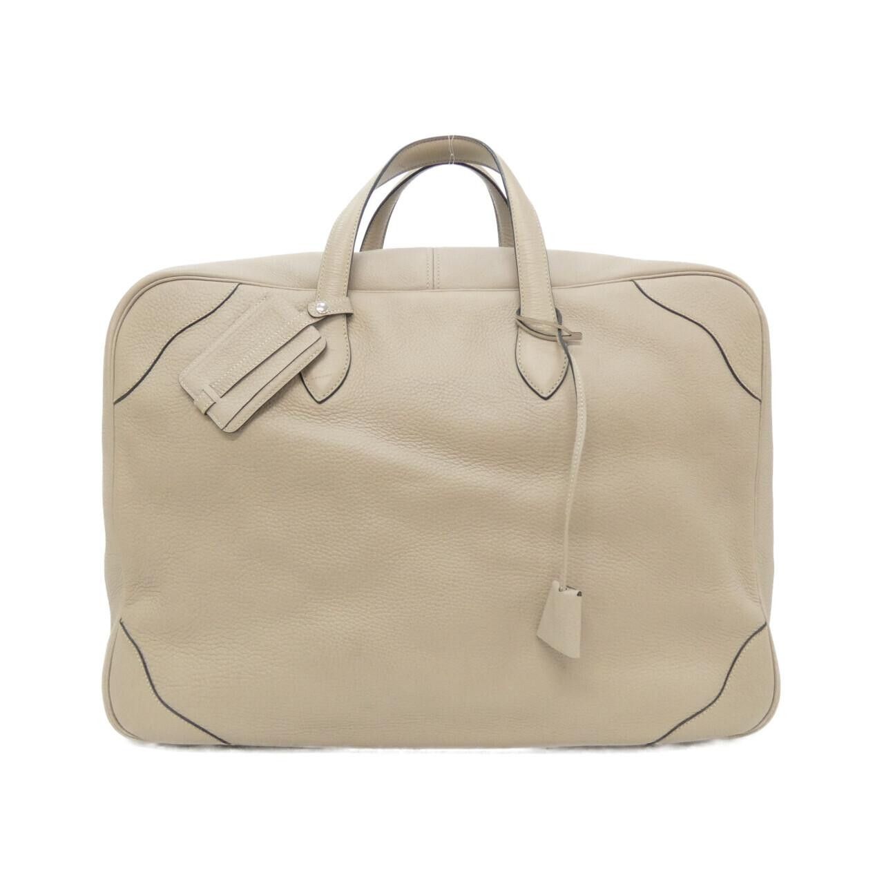 Hermes Hermes Hermes Victoria Valise calfskin travel bag Leather Travel Bag Stamp D DUTY FREE for USA Size ONE SIZE - 1 Thumbnail