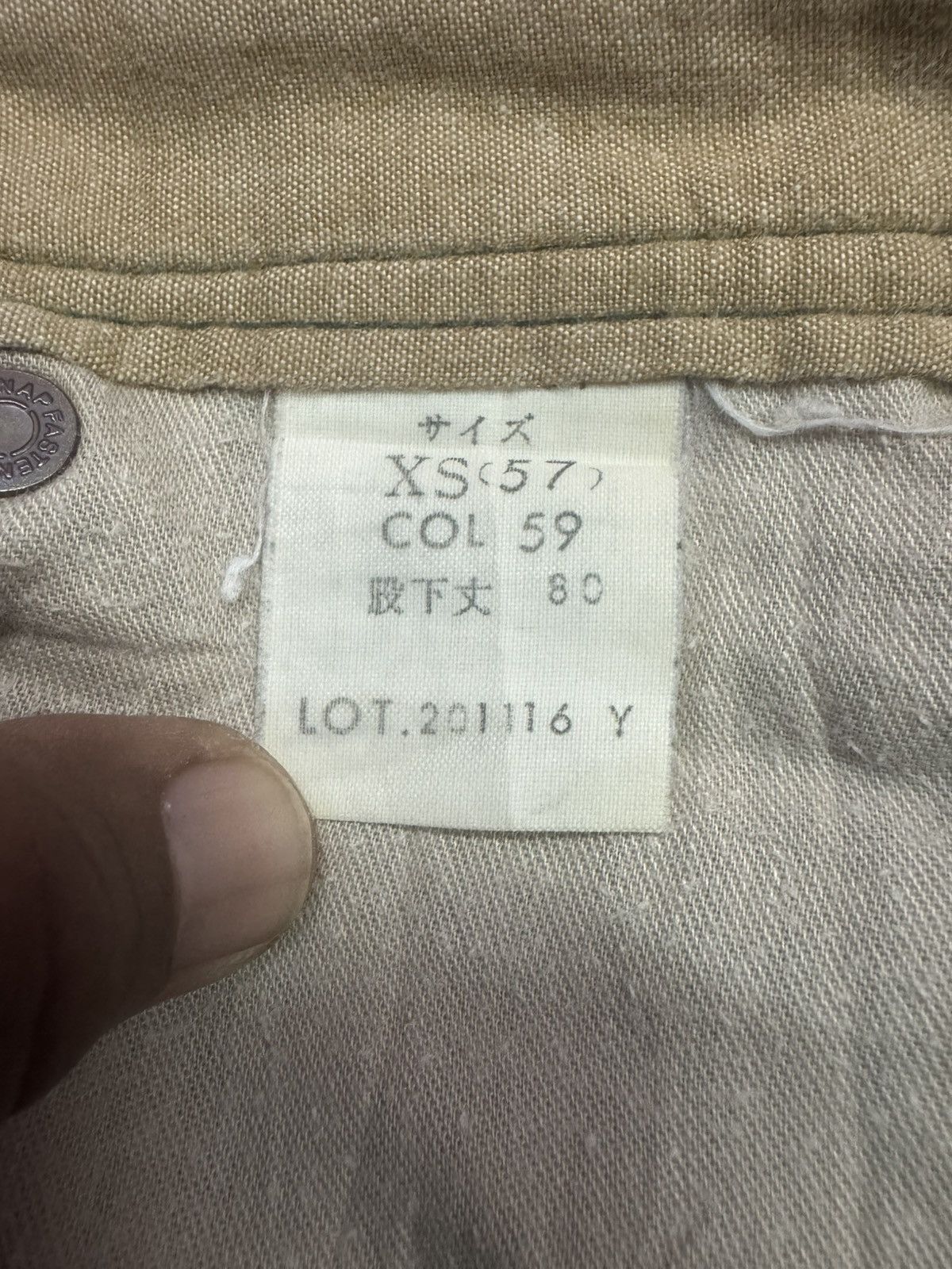 Japanese Brand Et Boite Hickory Pants Size US 30 / EU 46 - 5 Thumbnail