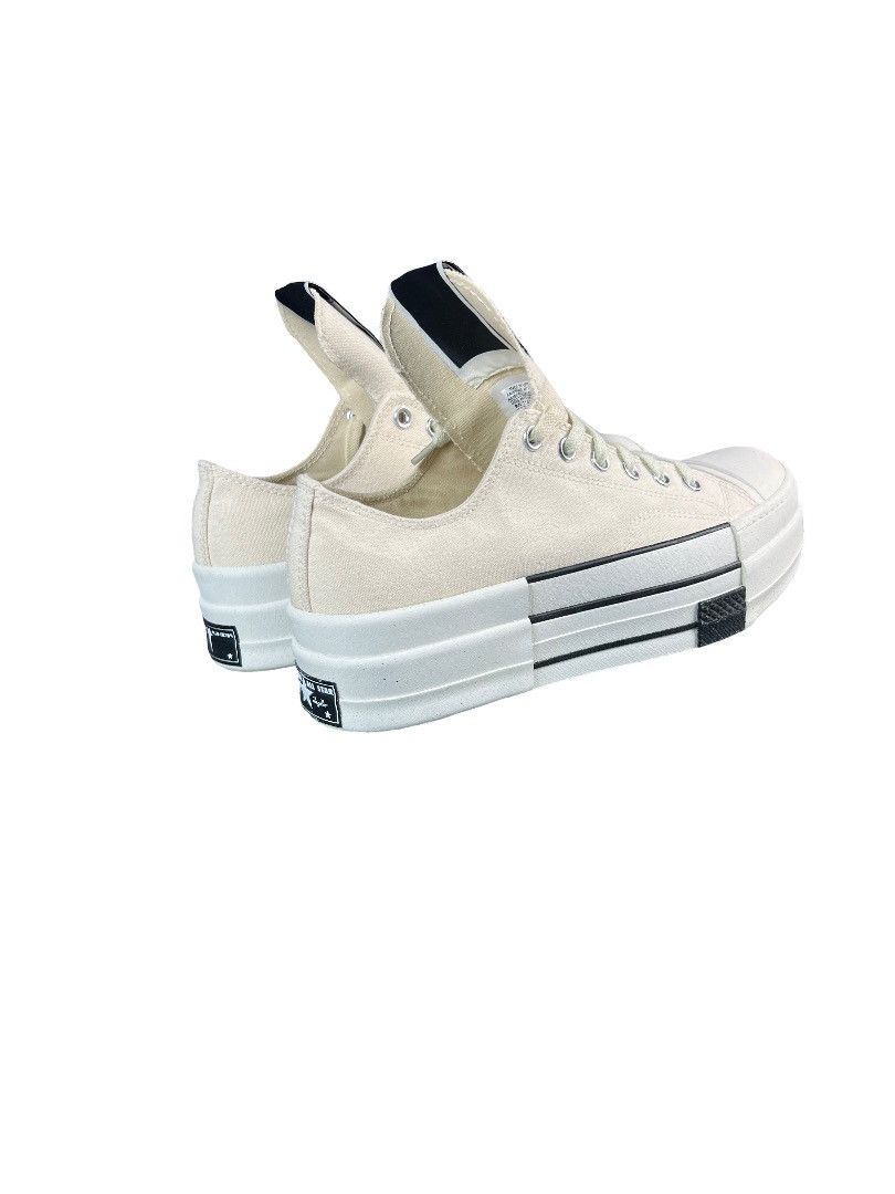 Rick Owens Converse x Rick Owens DRKSHDW DBL DRKSTAR Low Ivory – US 9.5 Size US 9.5 / EU 42-43 - 4 Thumbnail