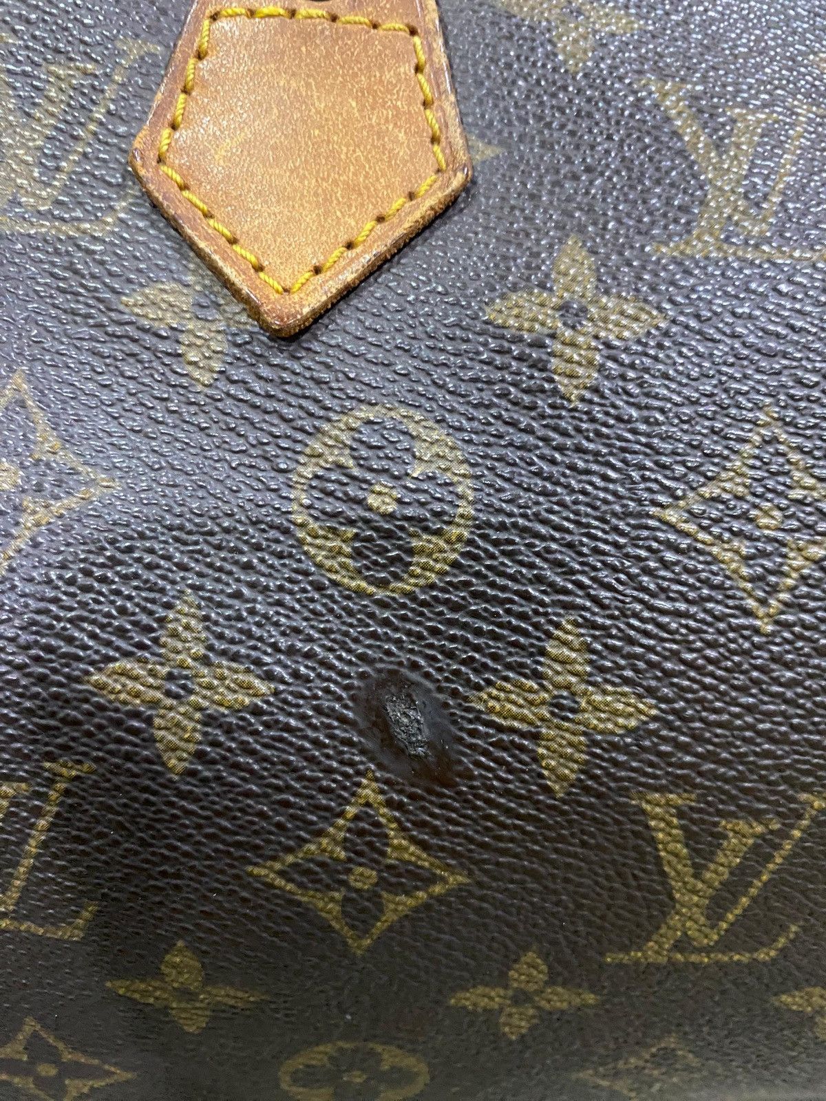 Louis Vuitton Authentic Vintage Louis Vuitton Monogram Speedy 30 Size ONE SIZE - 15 Thumbnail