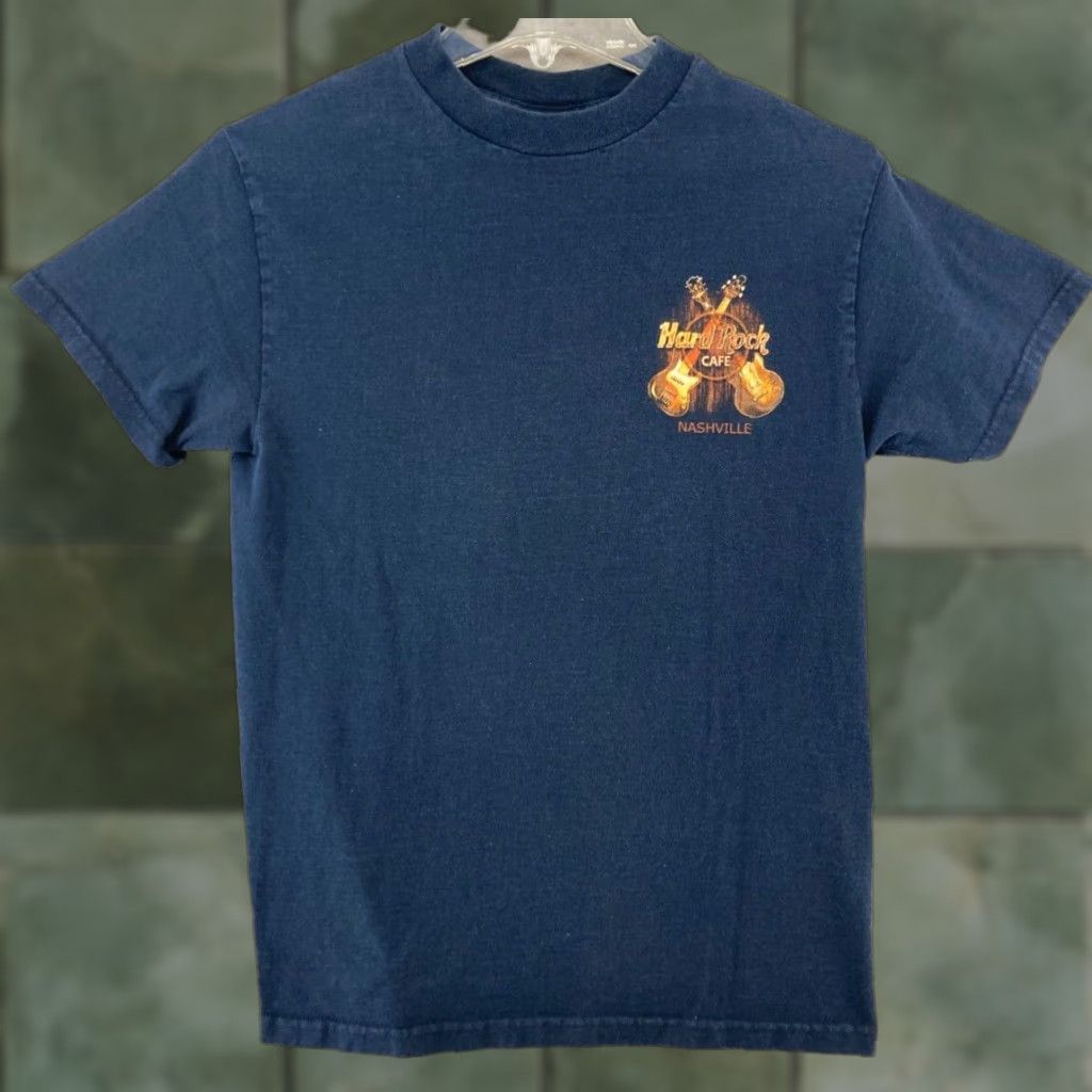Hard Rock Cafe Hard Rock Cafe Mens TShirt Small Black Guitars Nashville Save The Planet Shirt Mens S Black 90s Rock Vintage No Size US S / EU 44-46 / 1 - 1 Thumbnail