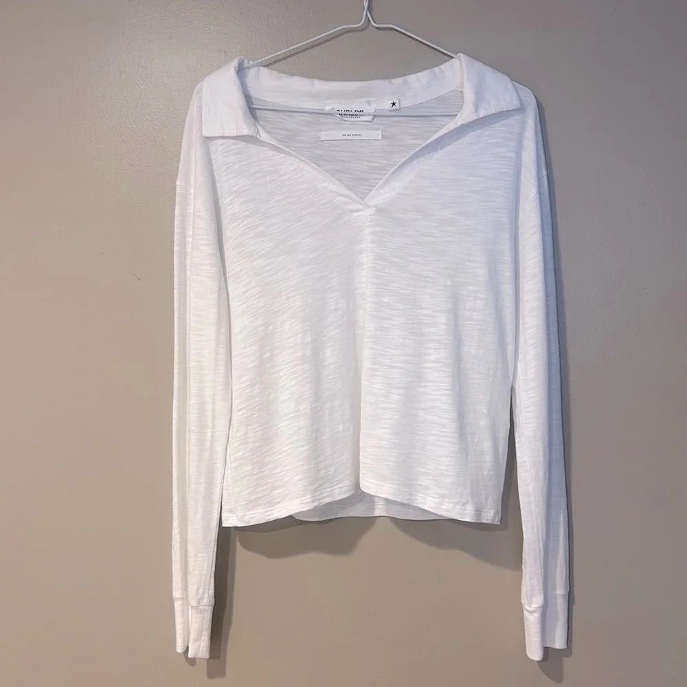 Other CHRLDR white lightweight collared blouse Size XS / US 0-2 / IT 36-38 - 1 Thumbnail