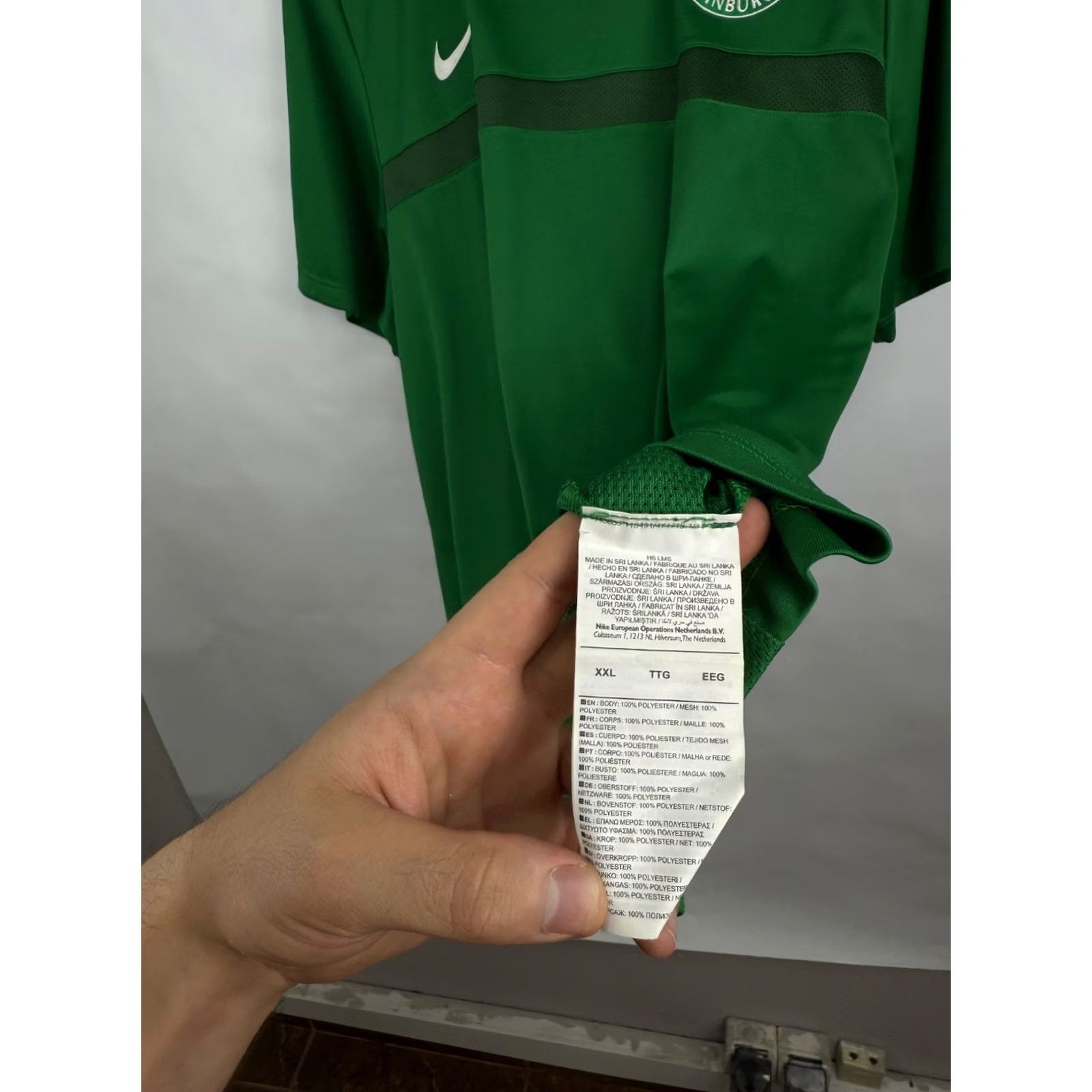 Nike Nike Hibernian Edinburg Soccer T-Shirt XL/XXL Green Mens Product (Vintage? 2016) Size US XXL / EU 58 / 5 - 7 Thumbnail