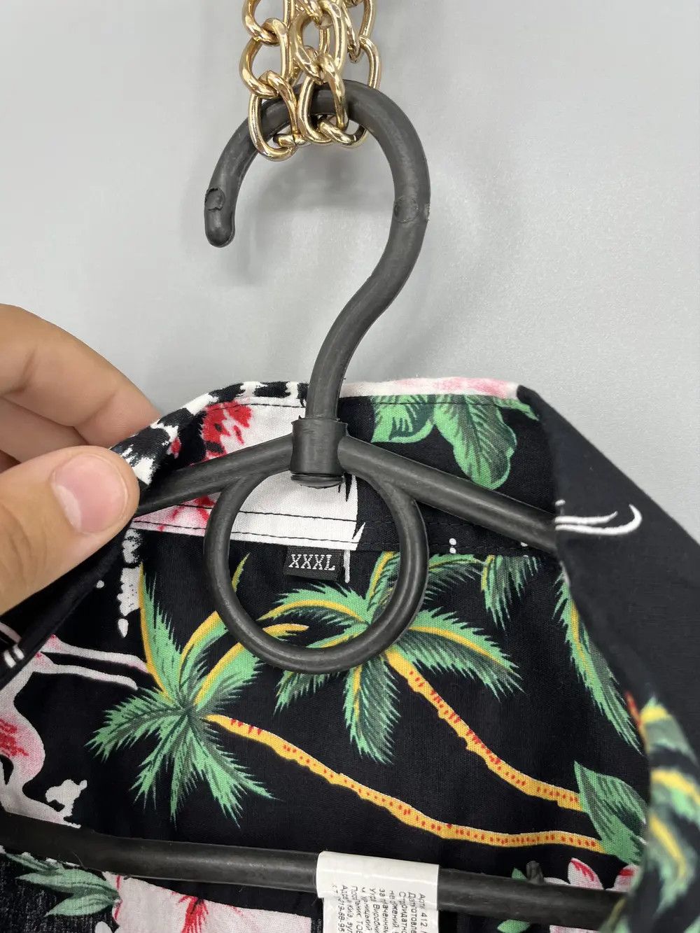 Vintage Vintage Y2K Art Streetwear Hawaiian Travis Scott style Size US L / EU 52-54 / 3 - 6 Thumbnail