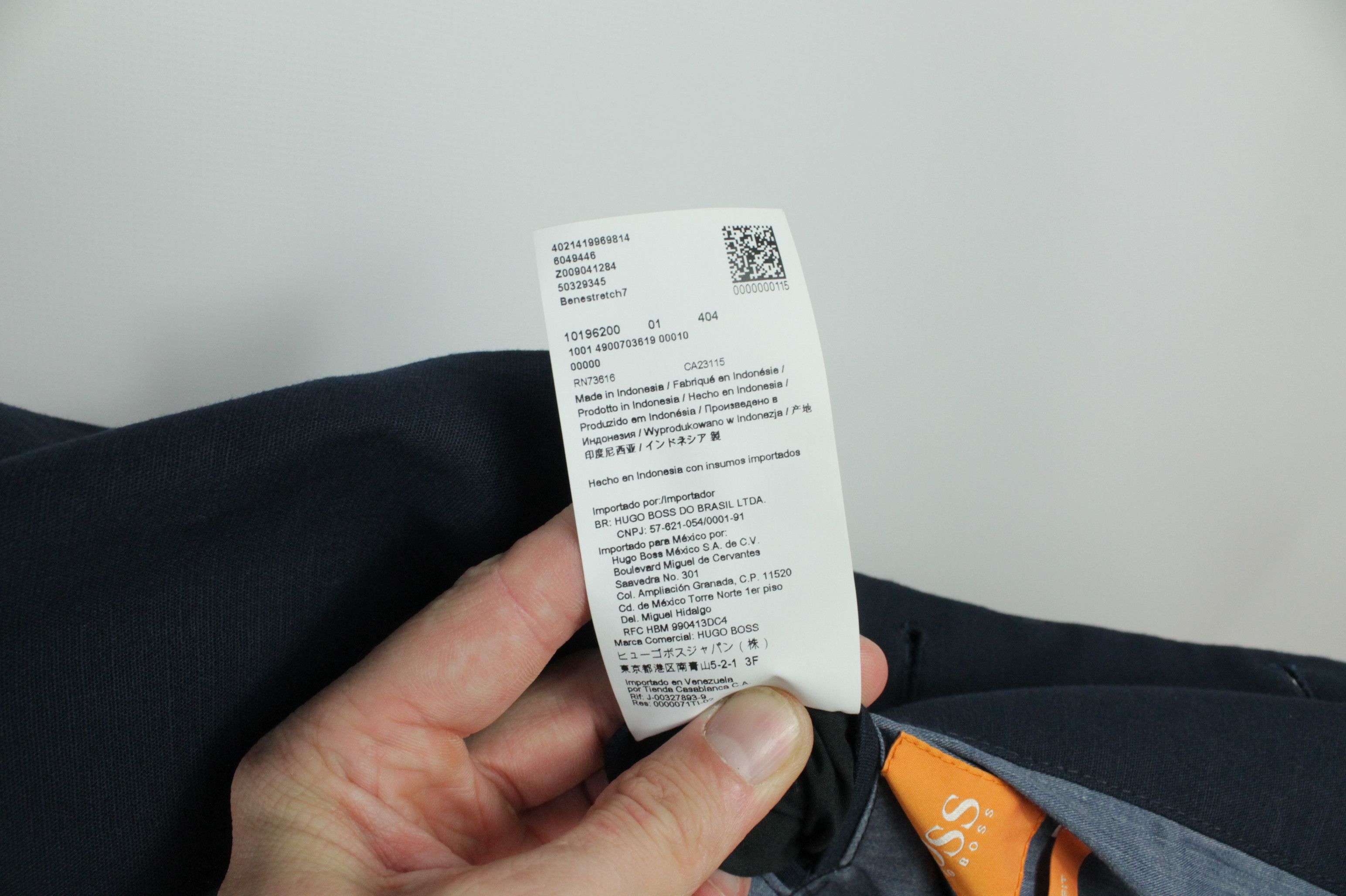 Designer × Hugo Boss Hugo Boss Orange Tailored Slim Fit Men's Blazer Jacket Size US S / EU 44-46 / 1 - 17 Thumbnail