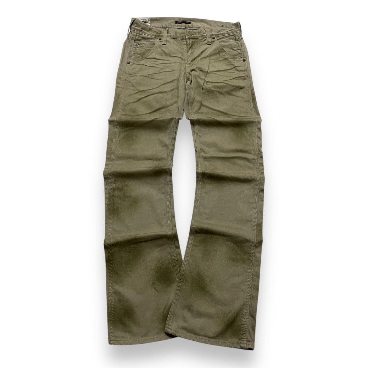 Tornado Mart Original Flared BlueWay B.W.Luxer Jeans Maker Size US 32 / EU 48 - 1 Thumbnail