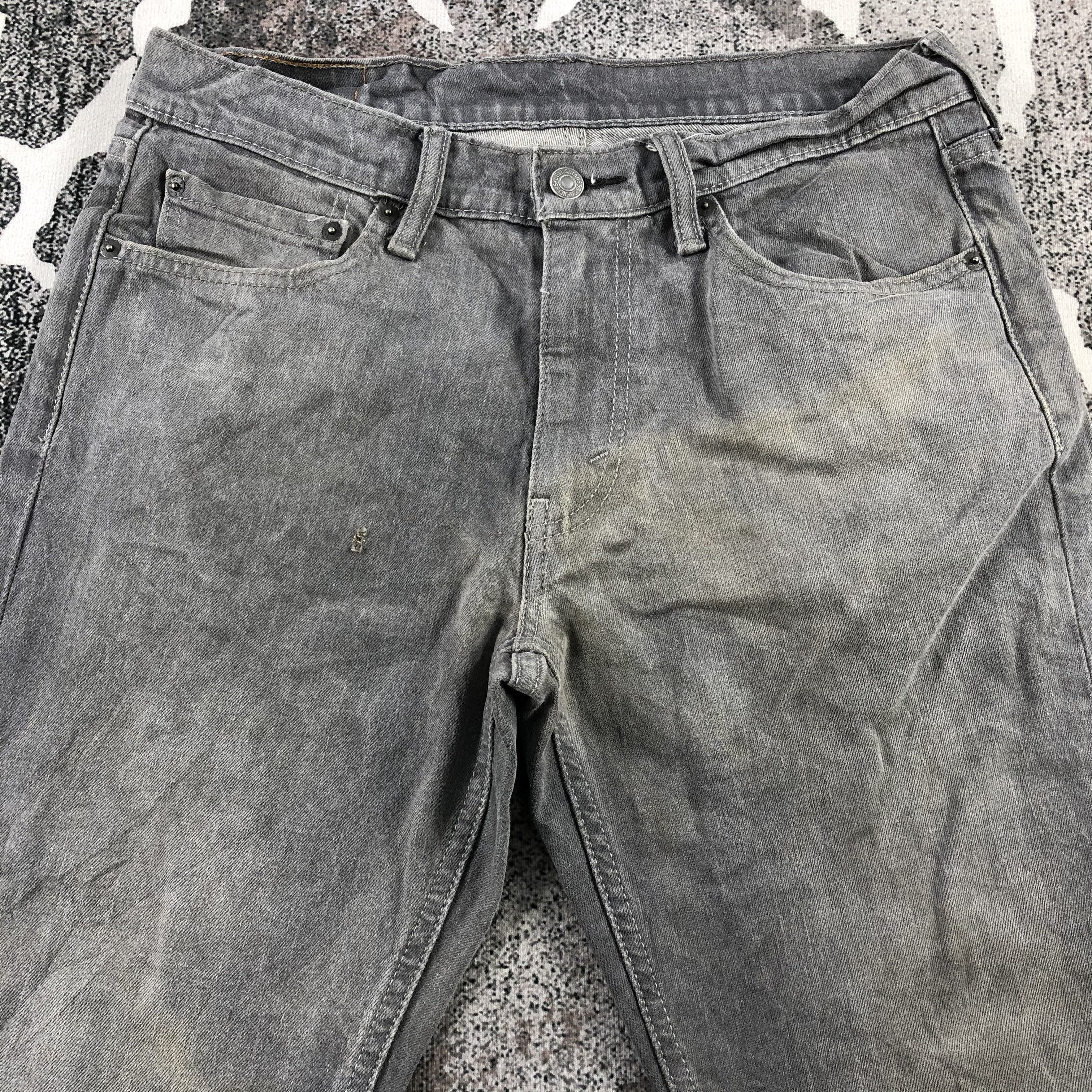 Levi's Levis 541 Jeans Faded Black Denim KJ1090 Size US 32 / EU 48 - 3 Thumbnail