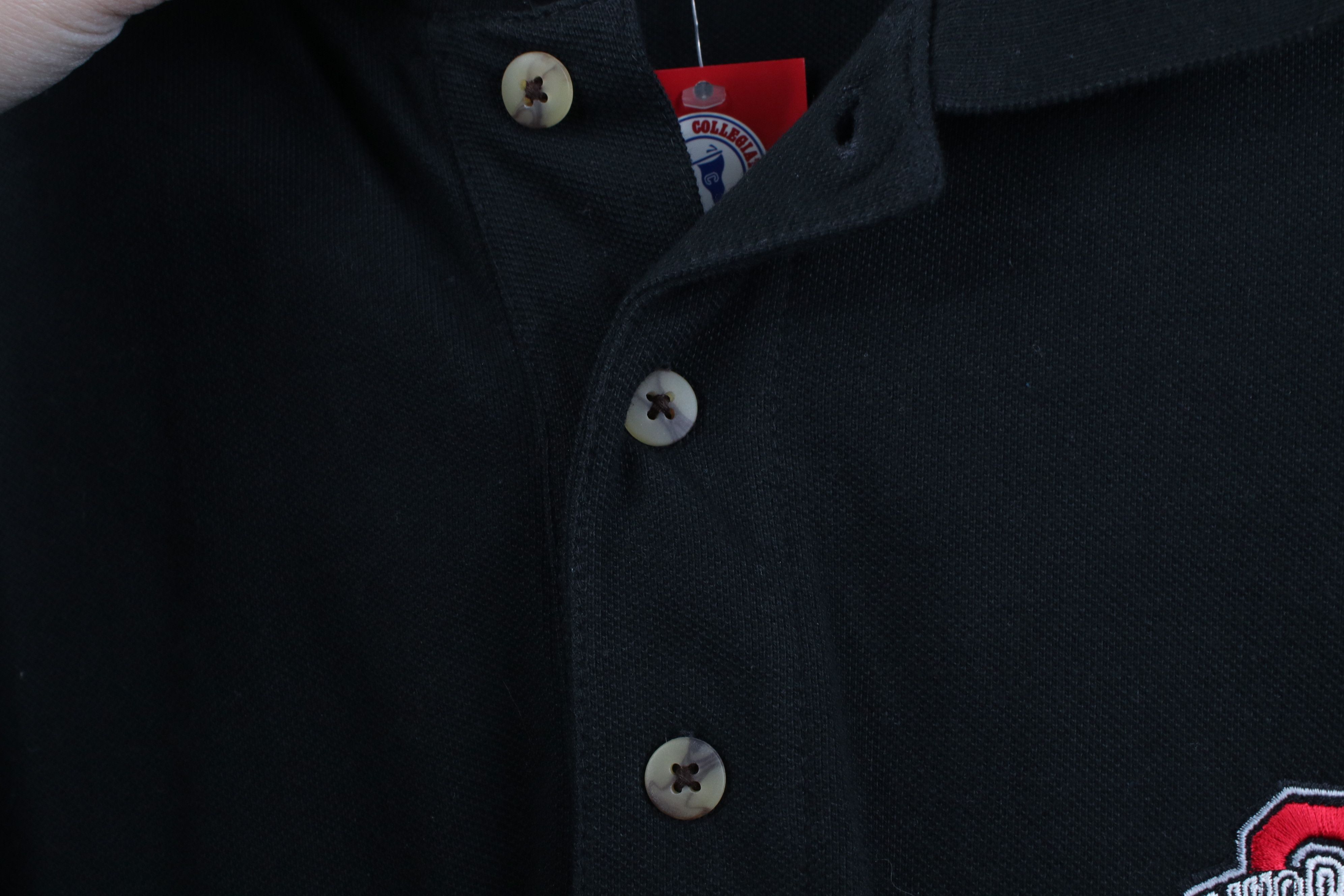 Vintage Deadstock Vintage 90s Ohio State University Golf Polo Shirt Size US M / EU 48-50 / 2 - 8 Thumbnail