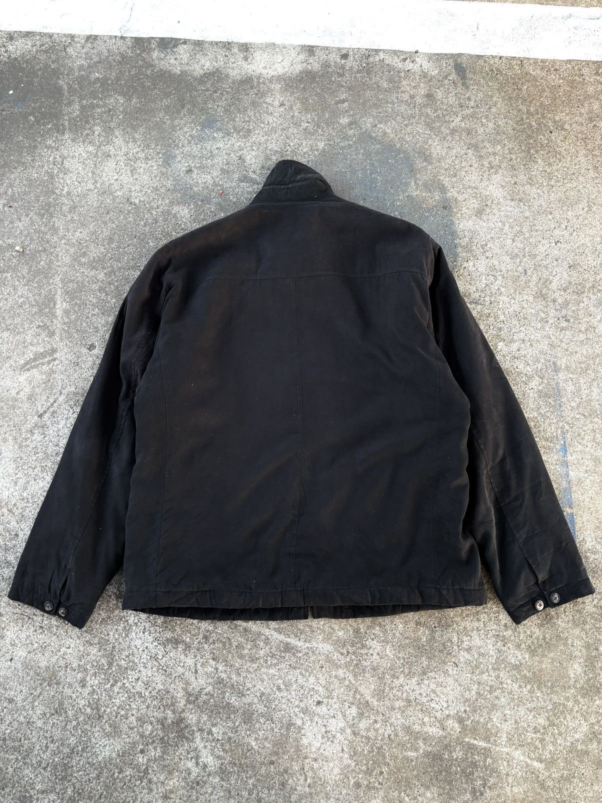 Kansai Yamamoto Faded Black Vintage Zip Jacket Size US L / EU 52-54 / 3 - 9 Thumbnail