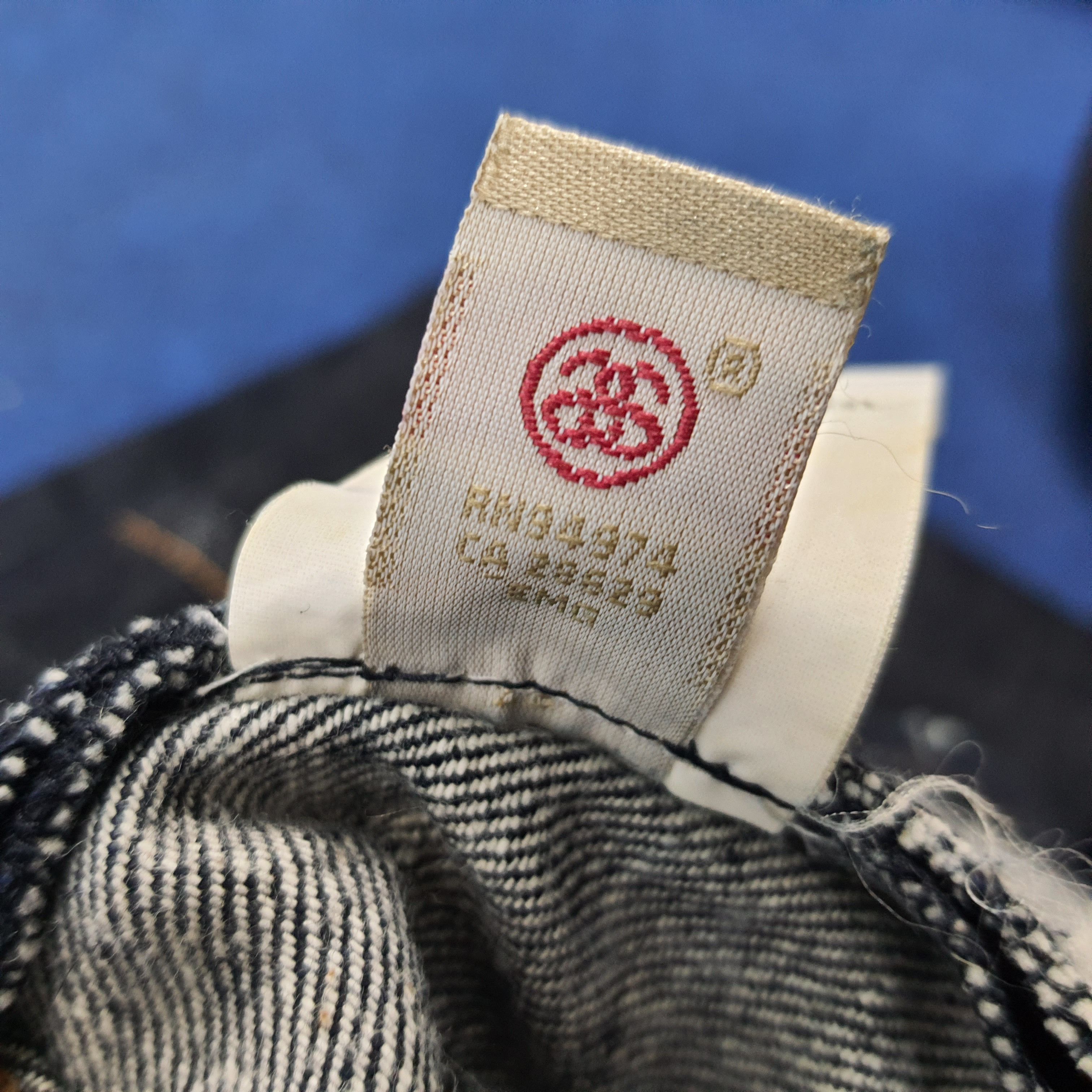 Stussy Vintage Stussy Rough Rugger Denim Custom Logo Jeans C272N25 Size US 30 / EU 46 - 14 Thumbnail