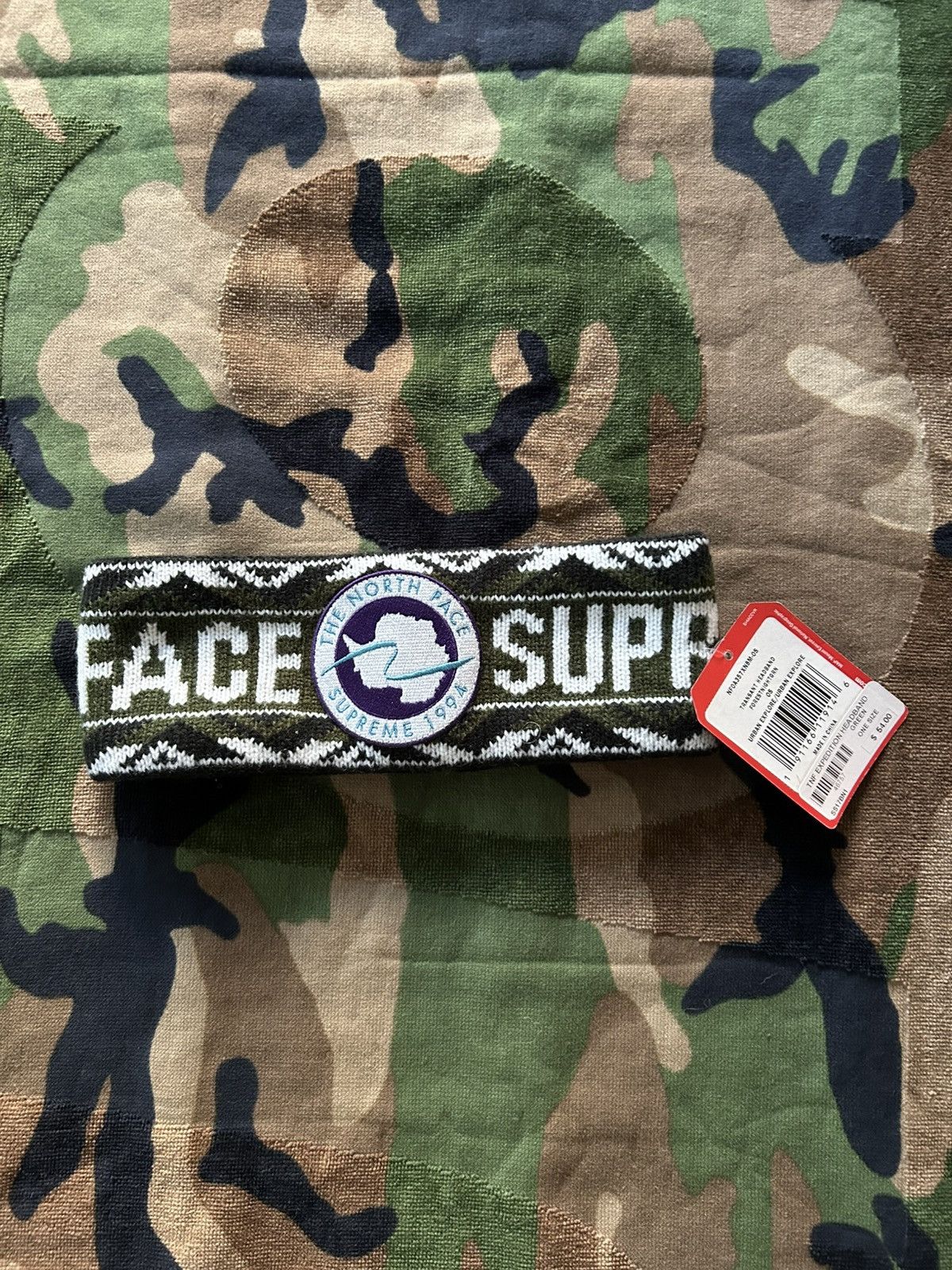 Supreme × The North Face Supreme The North Face Trans Antarctica Expedition Headband Size ONE SIZE - 3 Thumbnail