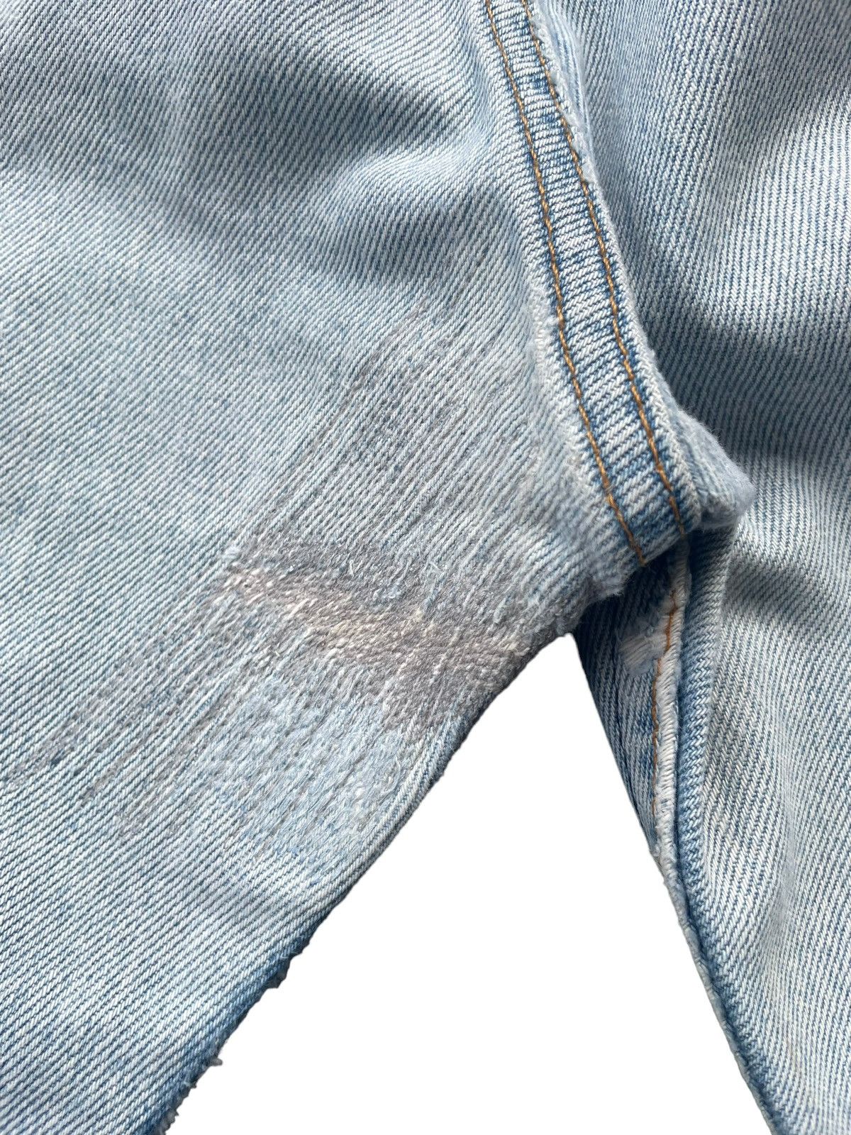 Levi's Vintage 1997 Levis 501 e Distresed Denim Size US 35 - 12 Thumbnail