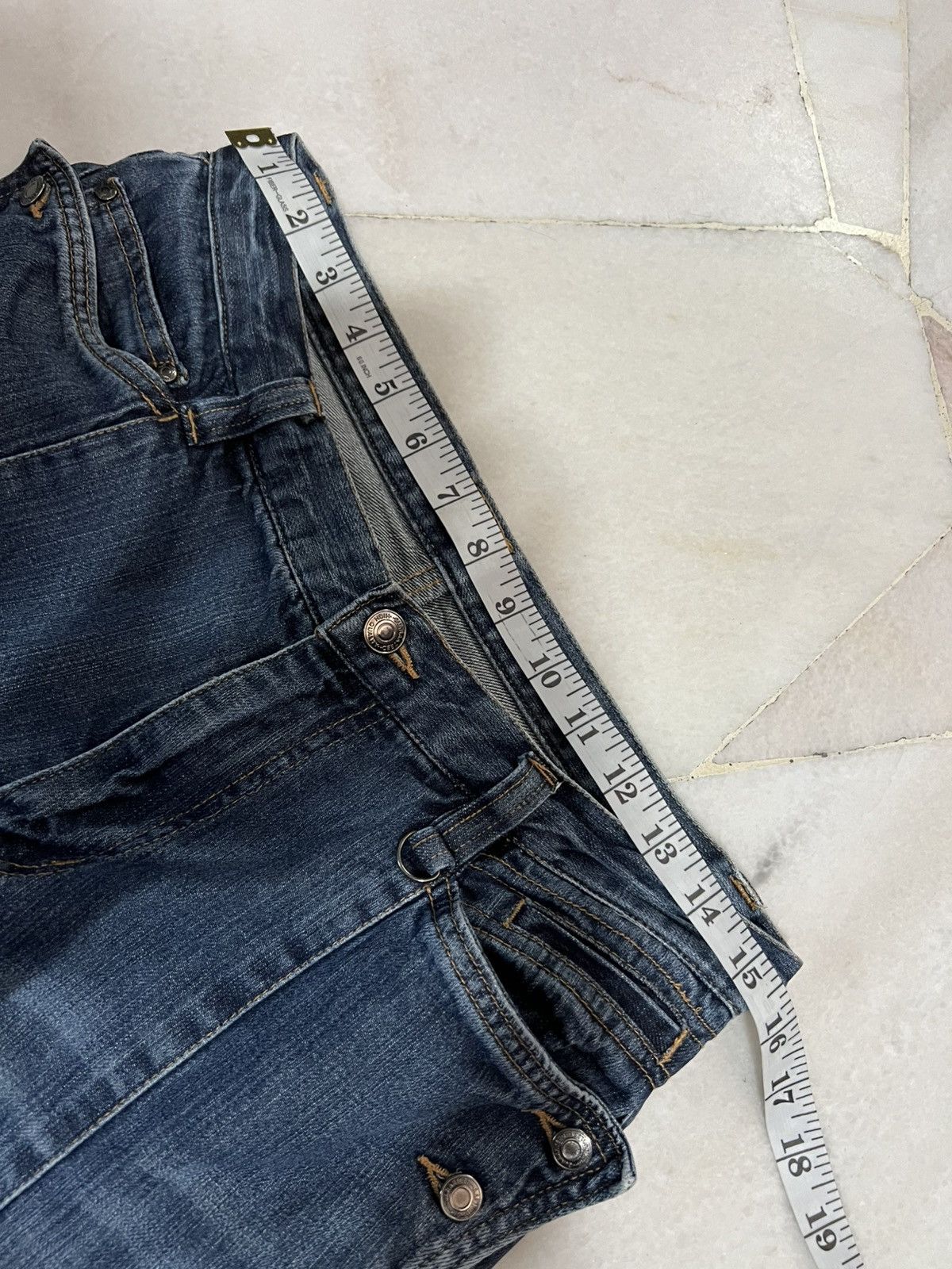 If Six Was Nine × Japanese Brand 🌈Vintage Japanese Brand UJ Flare Jean Size US 30 / EU 46 - 3 Thumbnail
