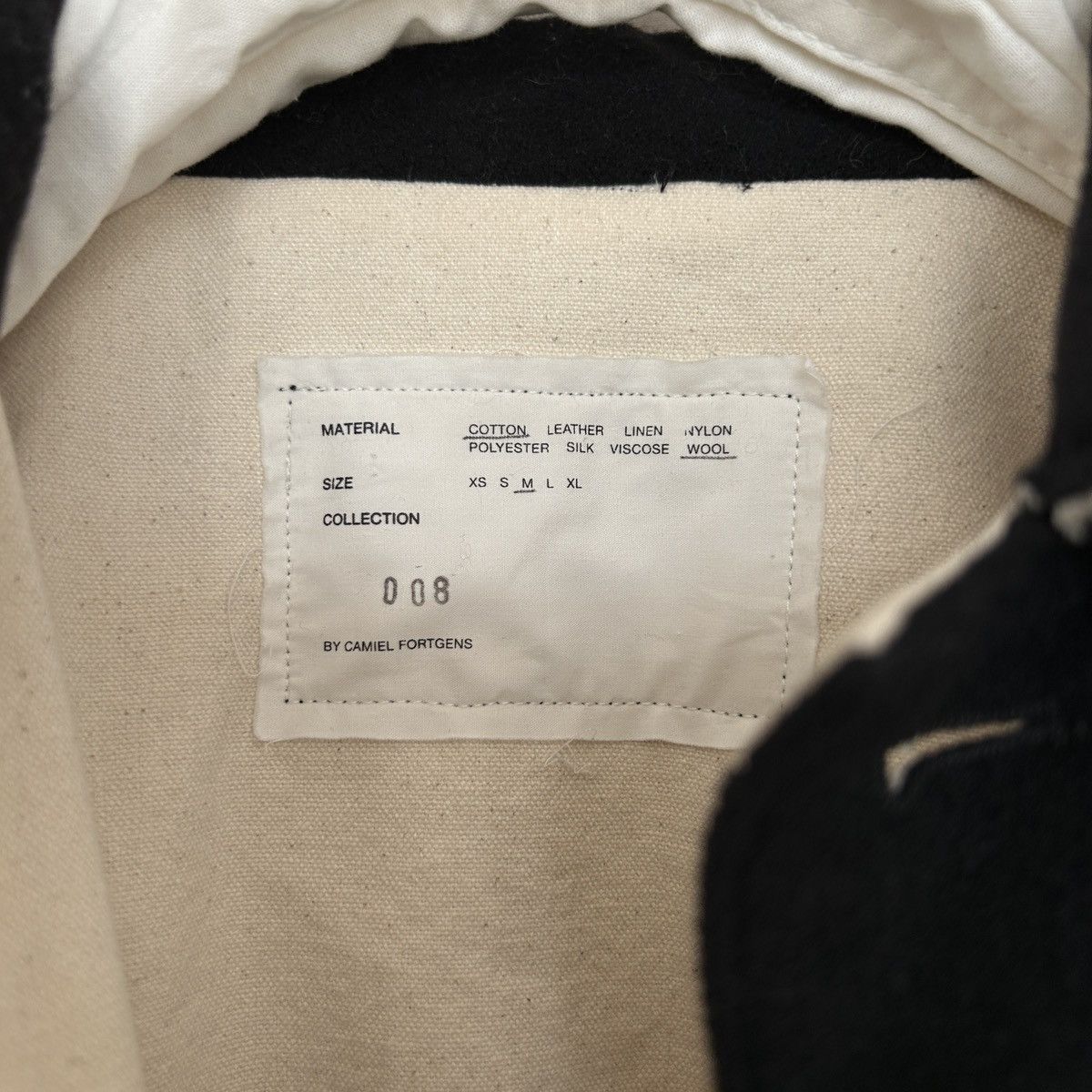 Camiel Fortgens Camiel Fortgens 2020AW black parka jacket Size US M / EU 48-50 / 2 - 5 Thumbnail