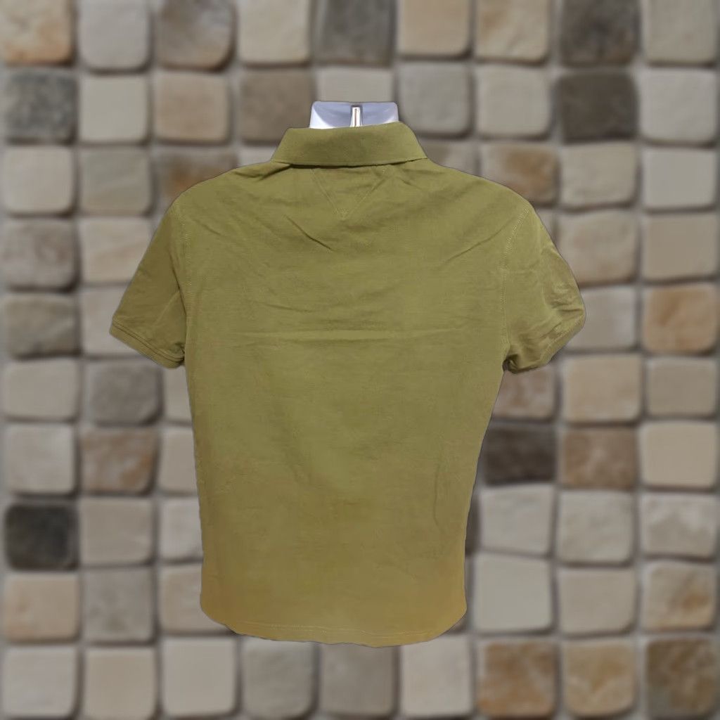 Tommy Hilfiger Tommy Hilfiger Polo Shirt Men XL Fits Large Army Green Regular Fit Polo Shirt Short Sleeve Solid Green 1985 IM 1985 Logo Size US L / EU 52-54 / 3 - 1 Thumbnail