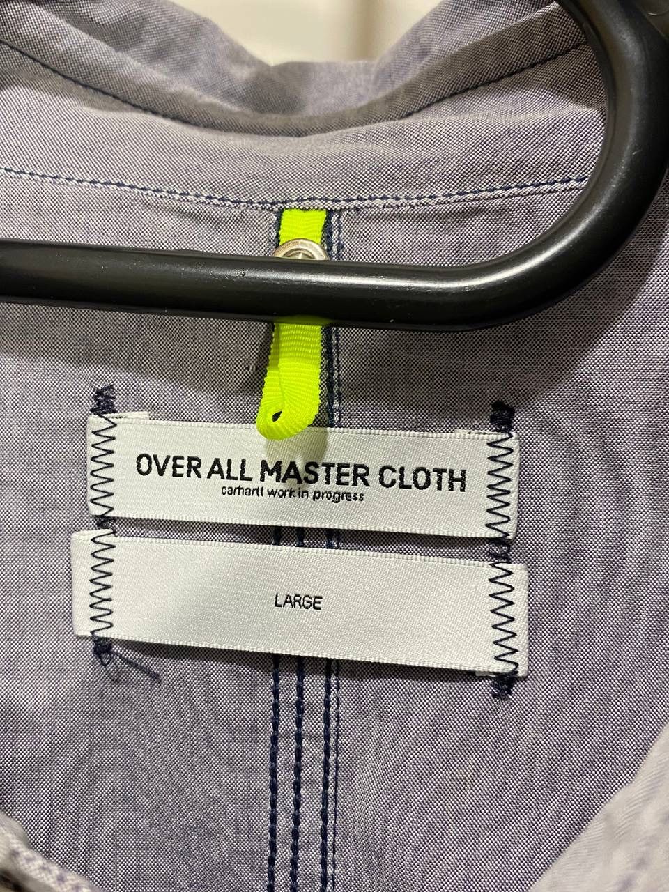 Carhartt Carhartt OVER ALL MASTER CLOTH shirt Size US L / EU 52-54 / 3 - 2 Thumbnail