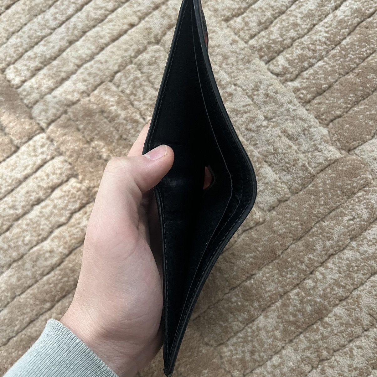 Gucci Gucci Wallet Black and Red Size ONE SIZE - 4 Thumbnail