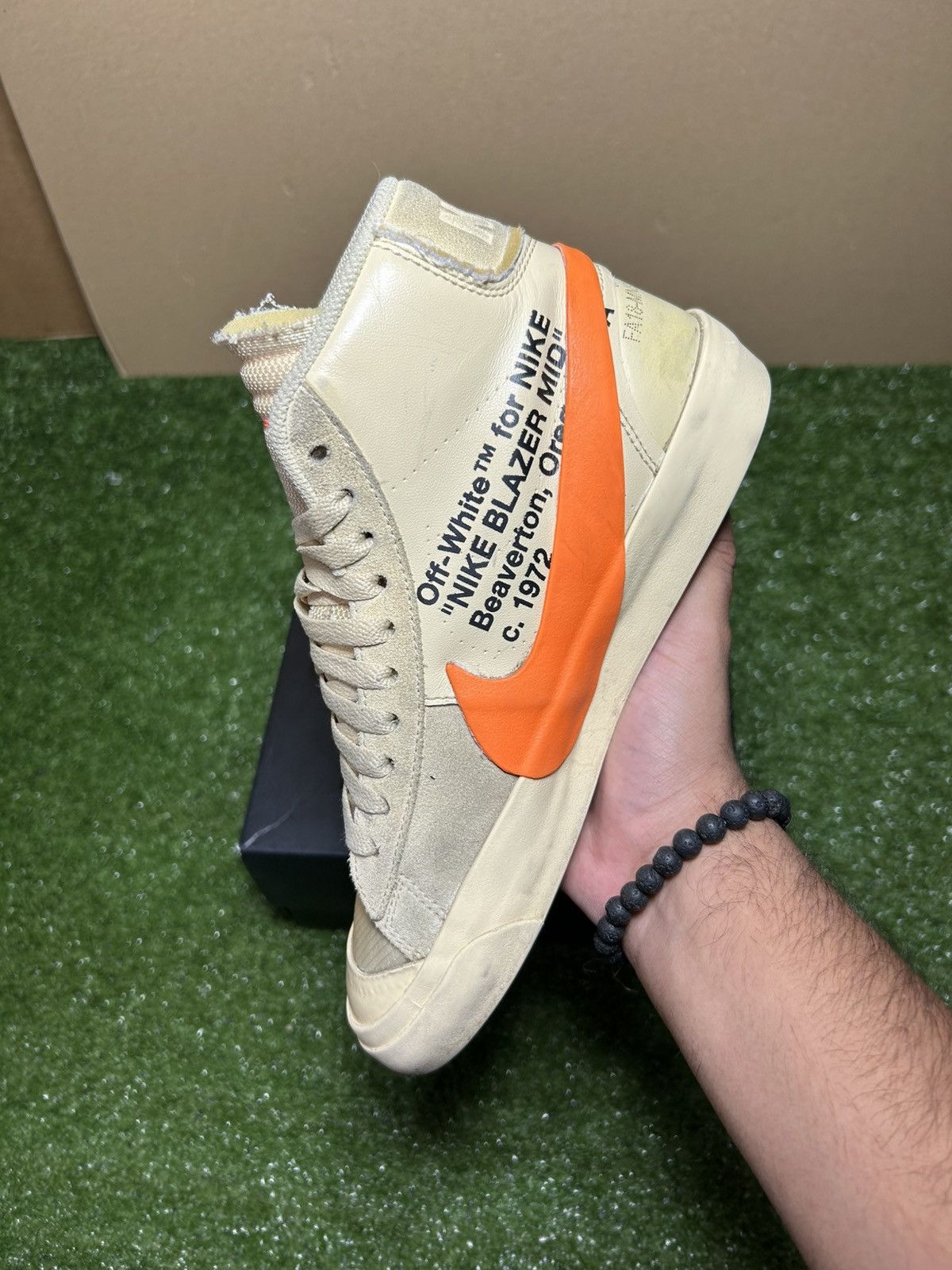 Nike × Off-White Nike blazer offwhite hallows eve Size US 6 / EU 39 - 7 Thumbnail