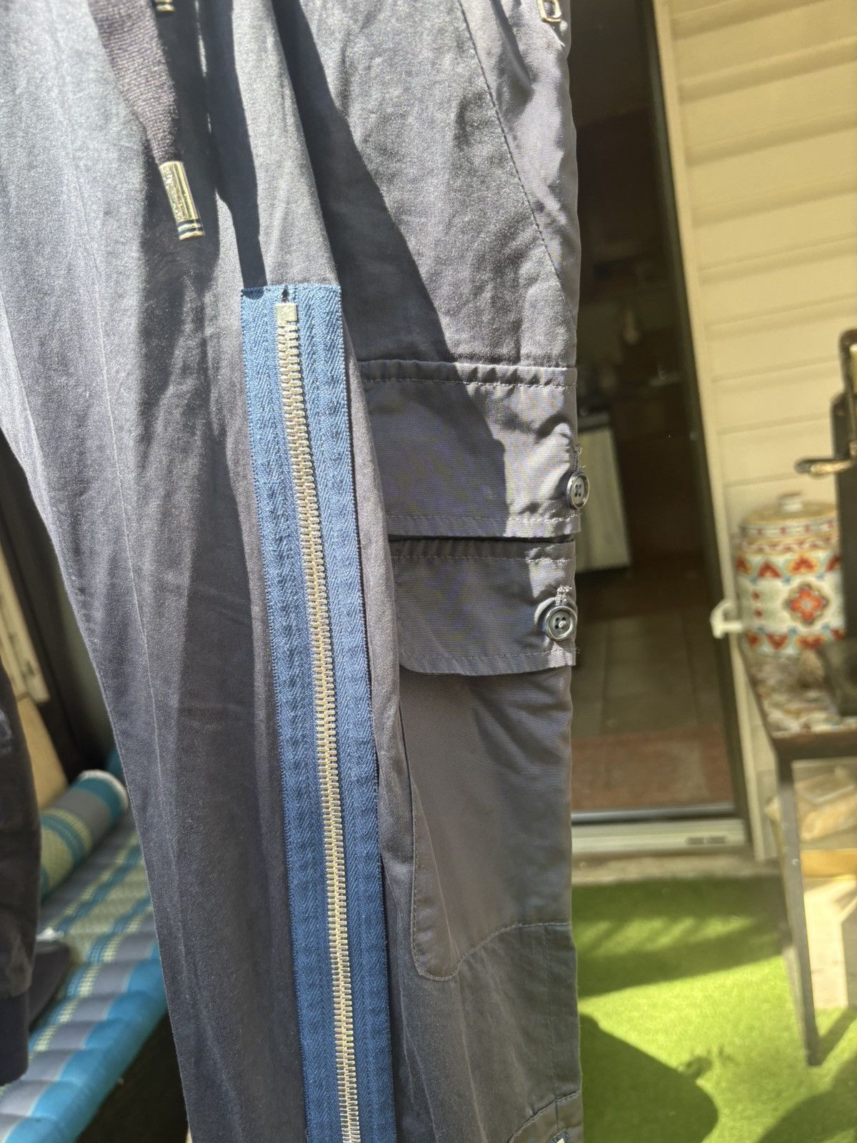 Dolce & Gabbana Dolce & Gabbana Y2K Archive Zip Cargo Pants Size US 34 / EU 50 - 5 Thumbnail