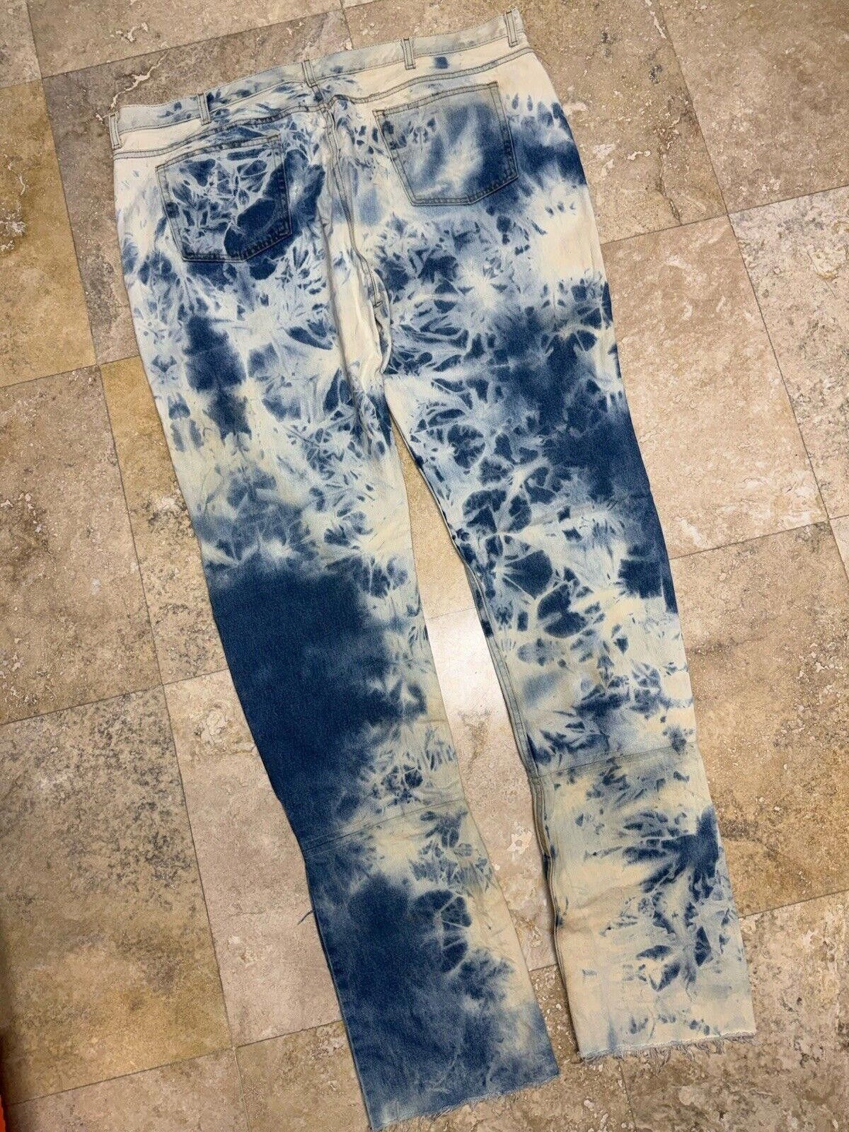 Rock Revival Jeans Men's Size 48 Tie Dye Stretch Stacked Jeans Size US 32 / EU 48 - 8 Thumbnail