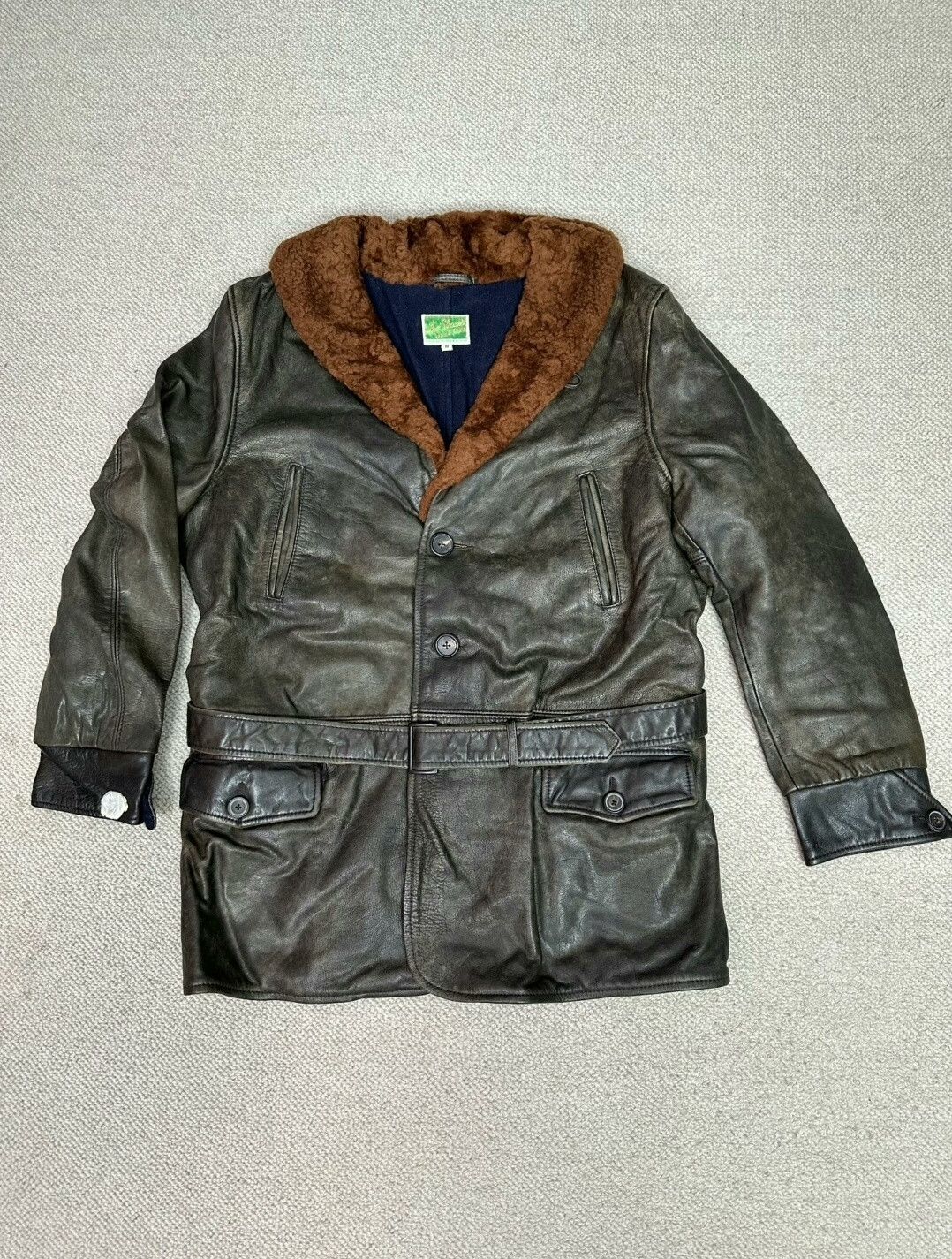 LVC LVC Leather Jacket Green Label Size US M / EU 48-50 / 2 - 1 Thumbnail