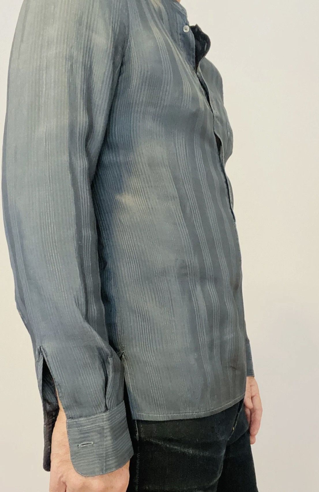 Balenciaga Balenciaga Men Silk Shirt Size US M / EU 48-50 / 2 - 3 Thumbnail