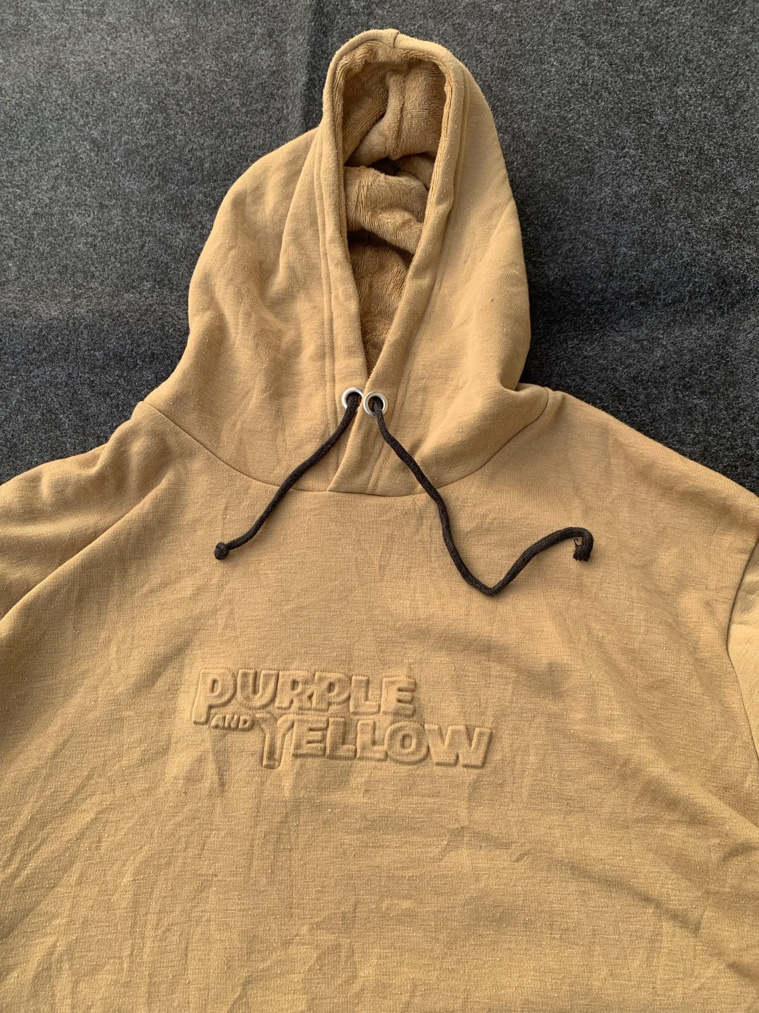 Japanese Brand Purple & Yellow japanese brand side zipper hoodie mustard. Size US L / EU 52-54 / 3 - 2 Thumbnail