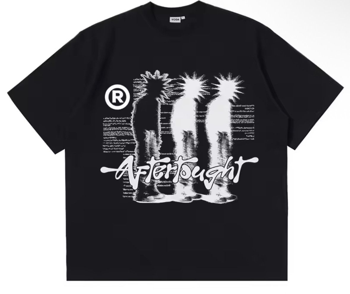 Japanese Brand Streetwear Punk Shock Shadow T-Shirt Hip Hop Graphic Tees Size US L / EU 52-54 / 3 - 1 Thumbnail