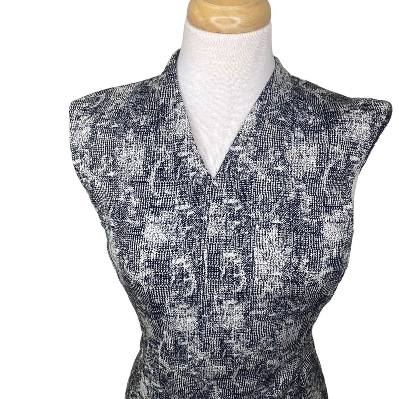 Other MM. LAFLEUR Crackle Jacquard ADITI Sheath Dress Size XS / US 0-2 / IT 36-38 - 4 Thumbnail