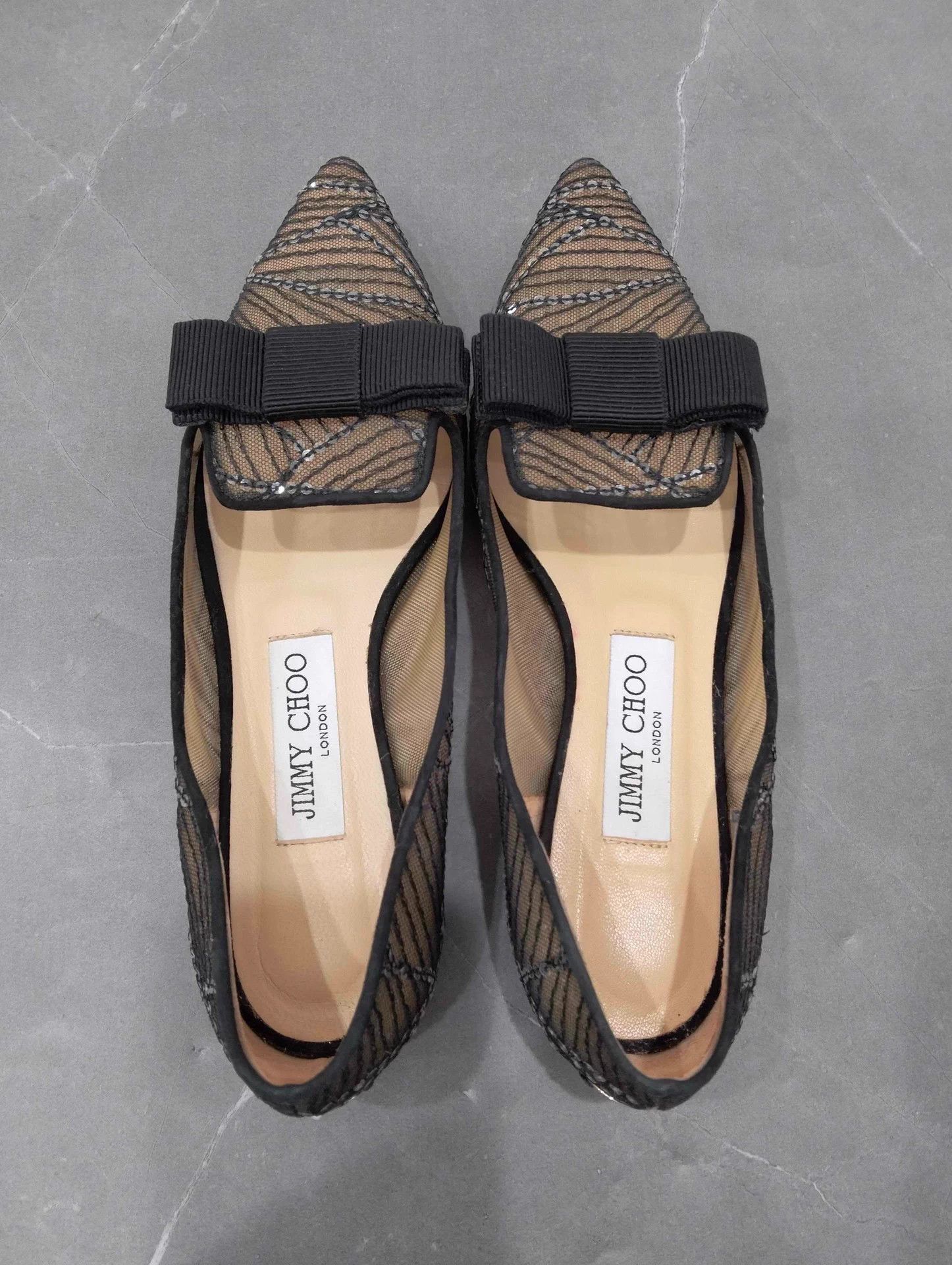 Jimmy Choo Jimmy Choo Gala Breathable Pntd Flat 36.5 9/10 Size US 5.5 / IT 35.5 - 7 Thumbnail