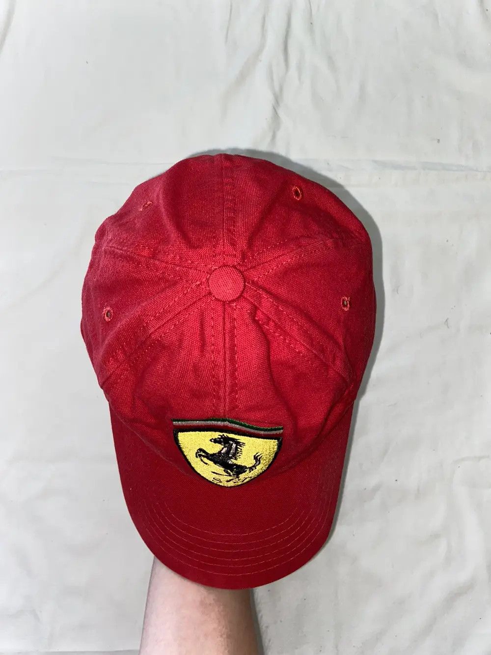 Ferrari VINTAGE 1999 RED FERRARI RACING 90’S HAT CAP F-1 FORMULA Size ONE SIZE - 5 Thumbnail