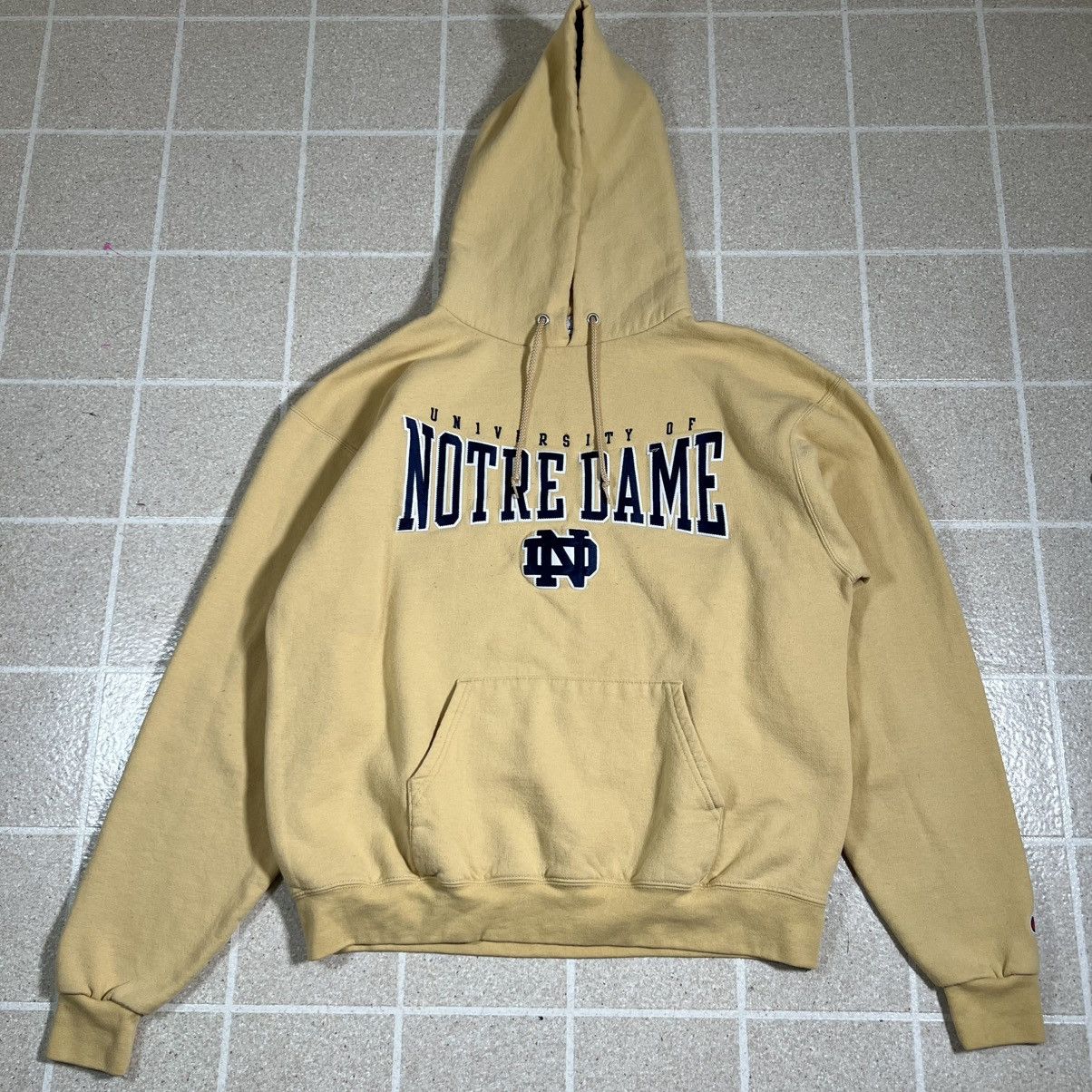 Champion University of Notre Dame Sweatshirt Hoodie Fighting Irish Size US L / EU 52-54 / 3 - 1 Thumbnail